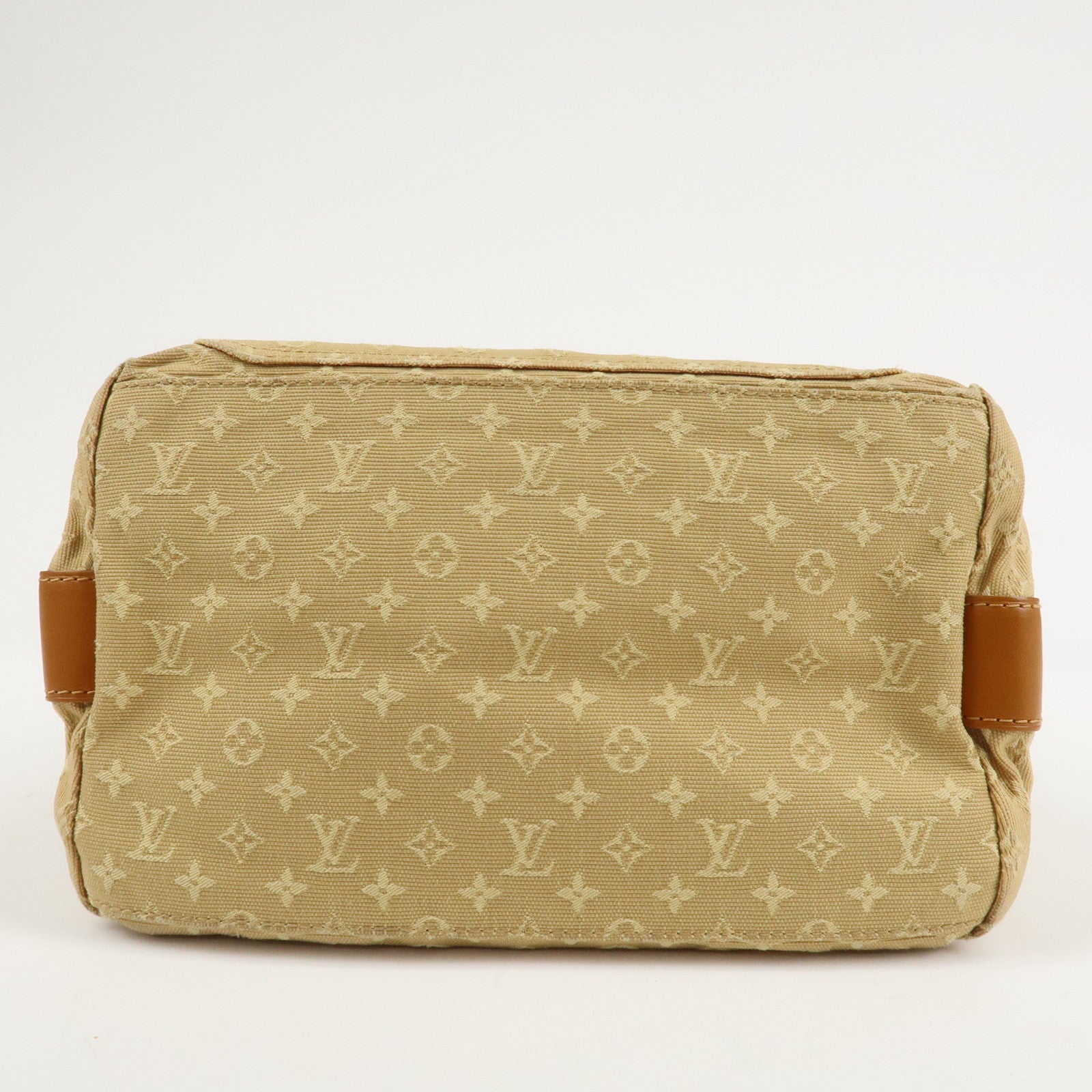 Louis Vuitton Monogram Mini Sac Mary Kate Hand Bag Beige M92508 Used