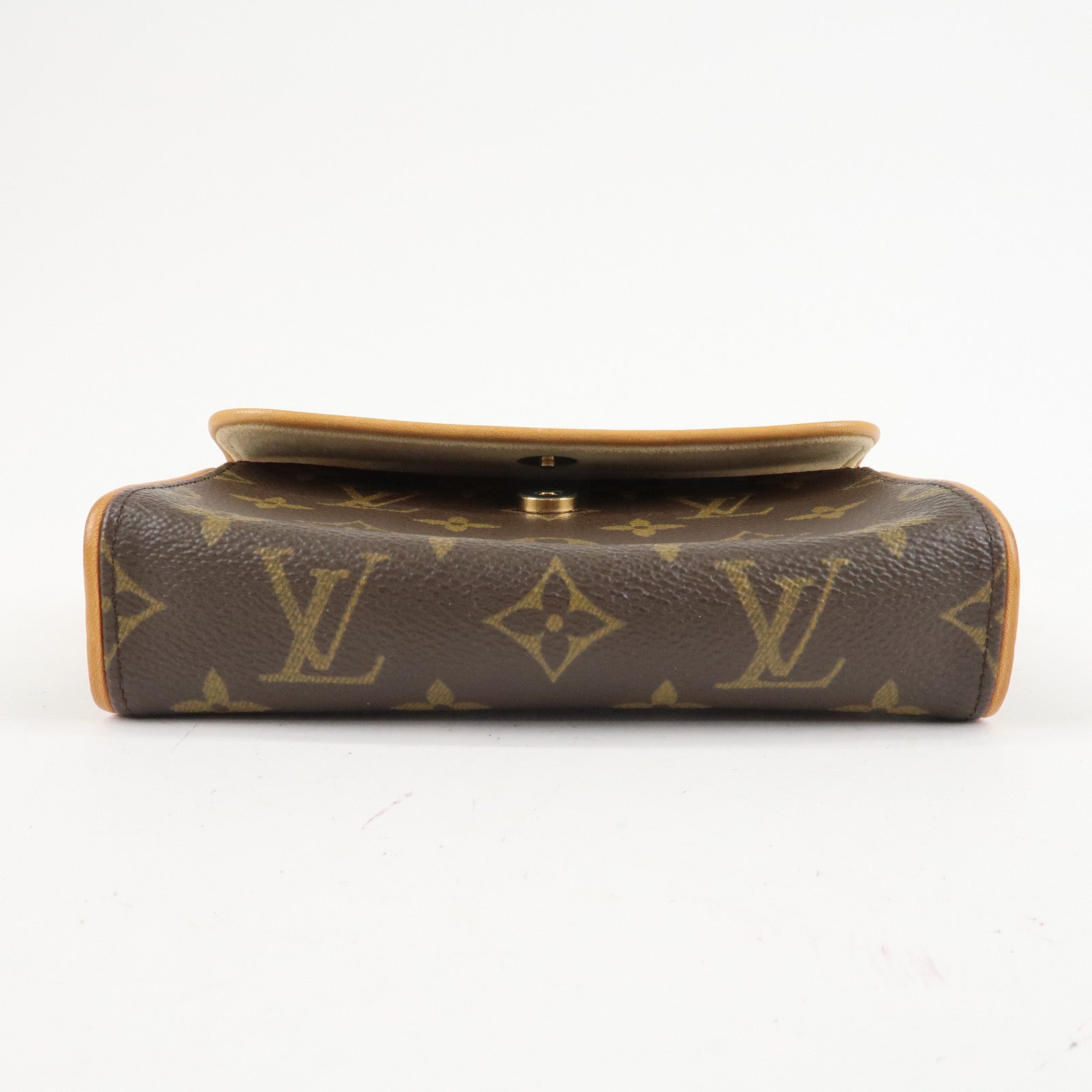Louis Vuitton Monogram Pochette Florentine Waist Bag Belt XS Used