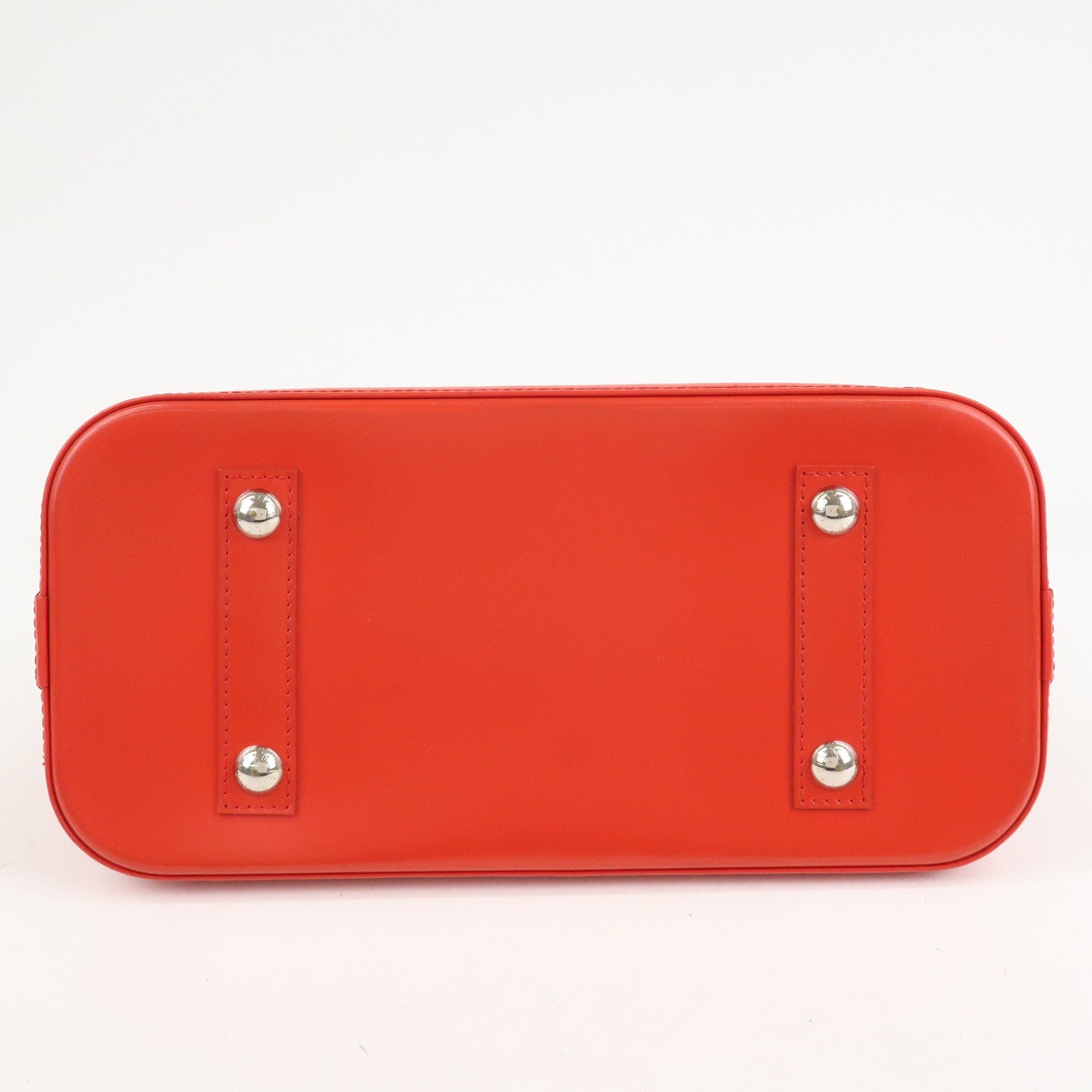 Louis Vuitton Epi Alma PM Hand Bag Coquelicot Red M41154 Used