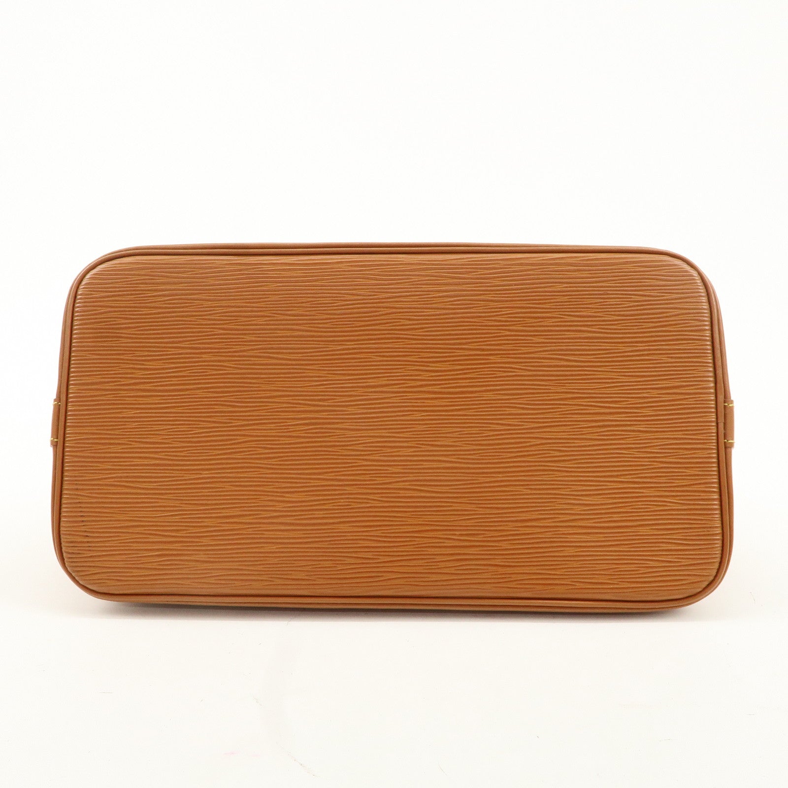 Louis Vuitton Epi Alma Leather Hand Bag Zipang Gold M52148 Used