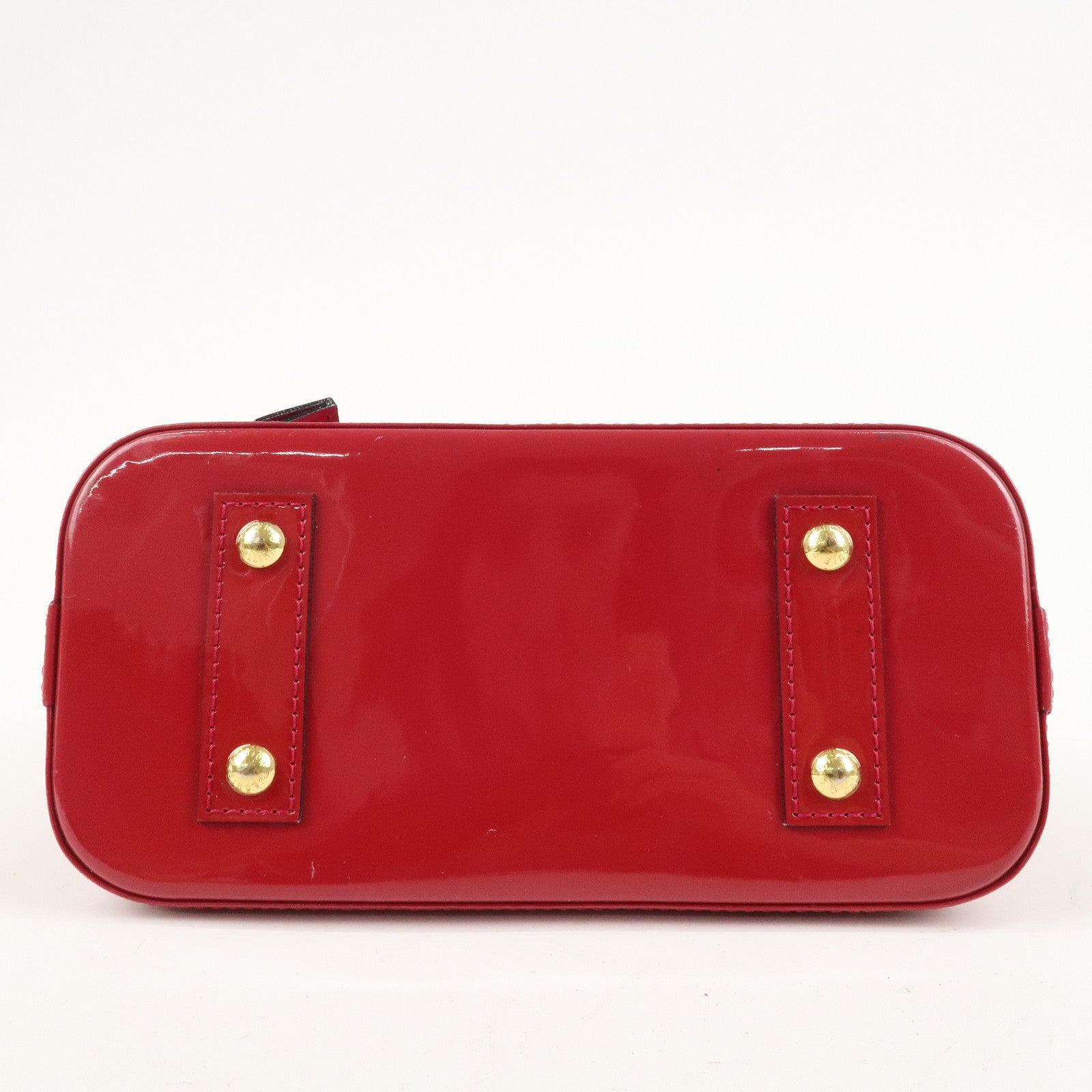 Louis Vuitton Monogram Vernis Alma BB 2Way Bag Rose Indien M91771 Used