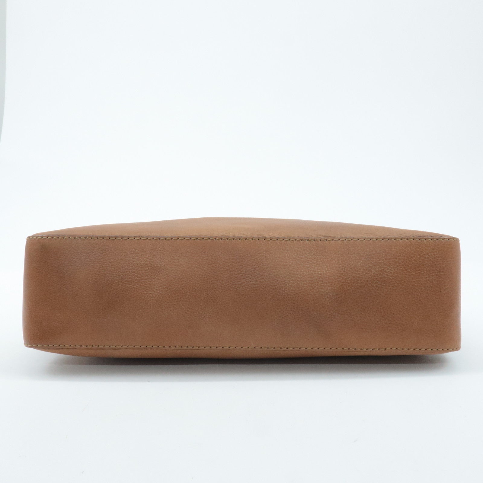 GUCCI Marrakech Leather Shoulder Bag Brown 257026 Used