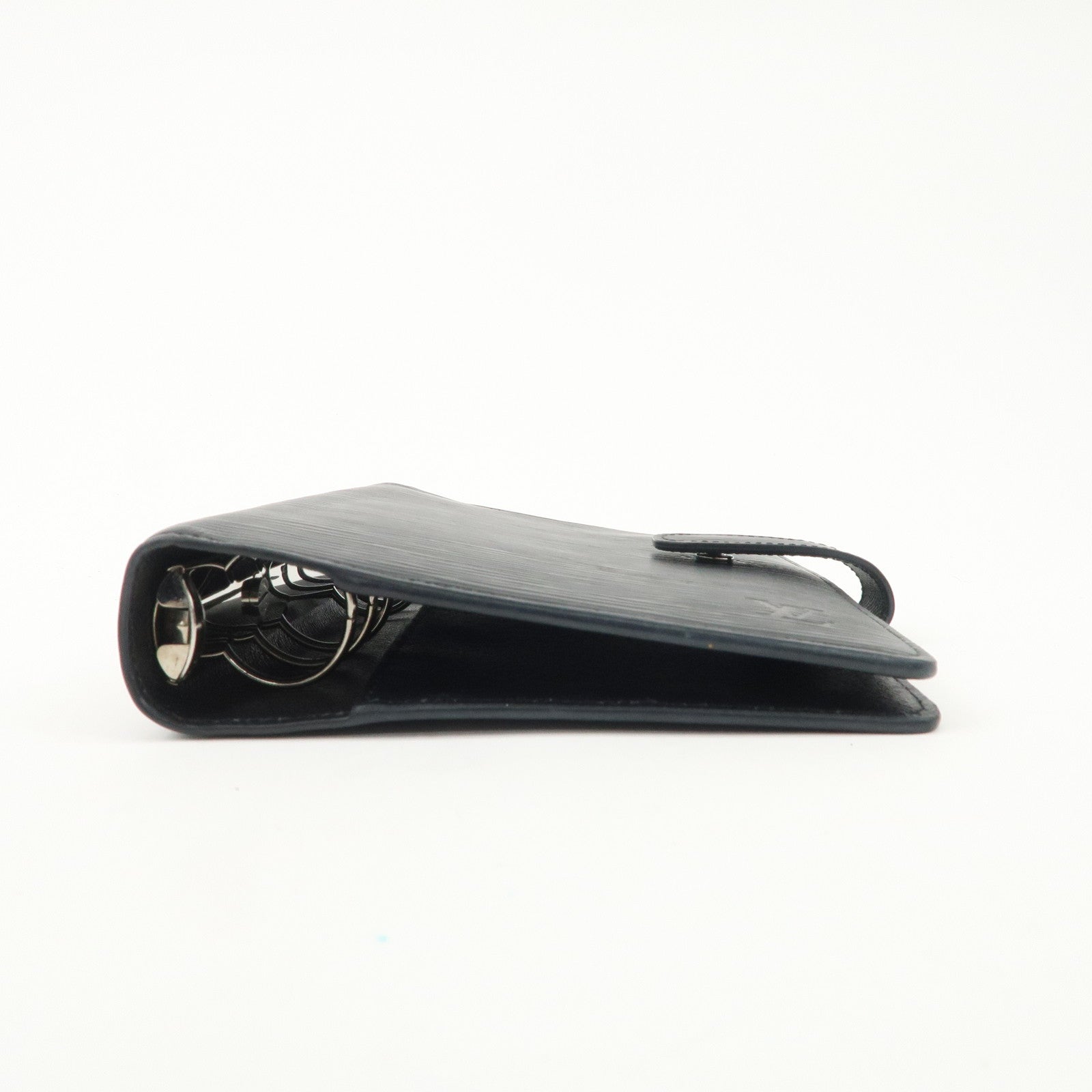 Louis Vuitton Epi Agenda MM Planner Cover Noir Black R20202 Used