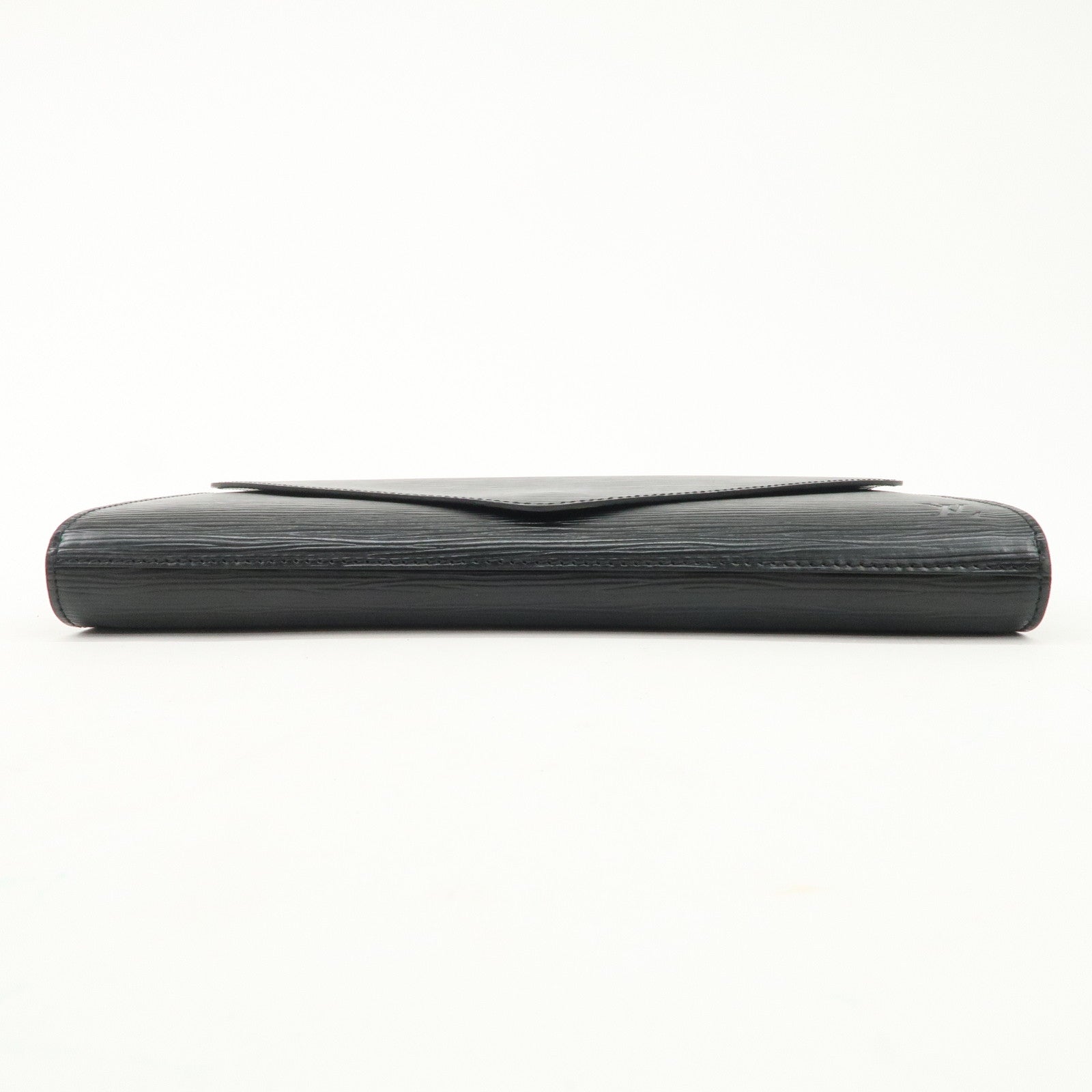 Louis Vuitton Epi Arts Deco Clutch Bag Purse Noir M52632 Used