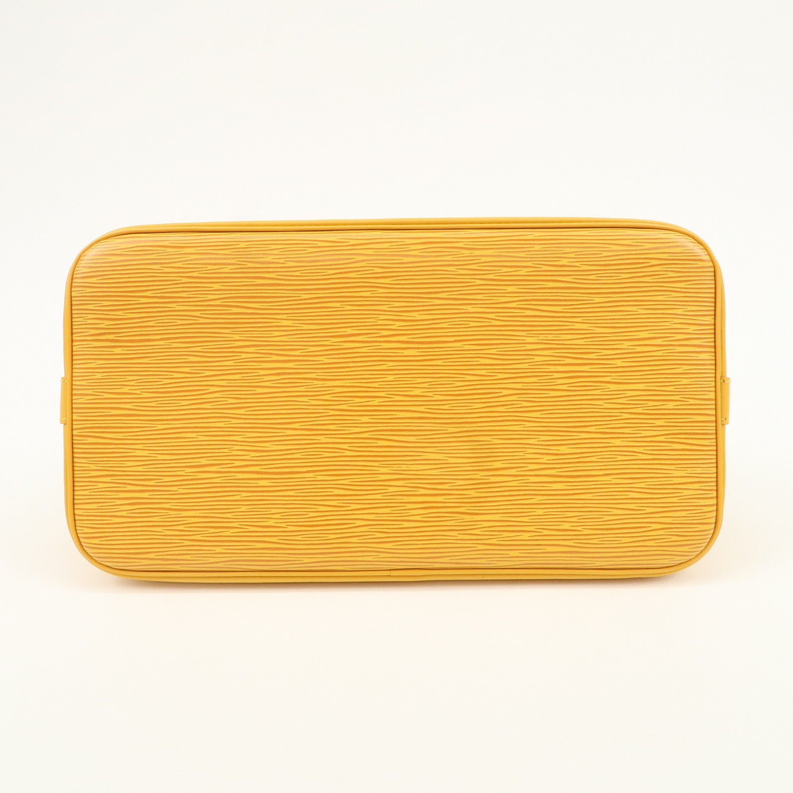 Louis Vuitton Epi Alma PM Hand Bag Tassili Yellow M52149 Used