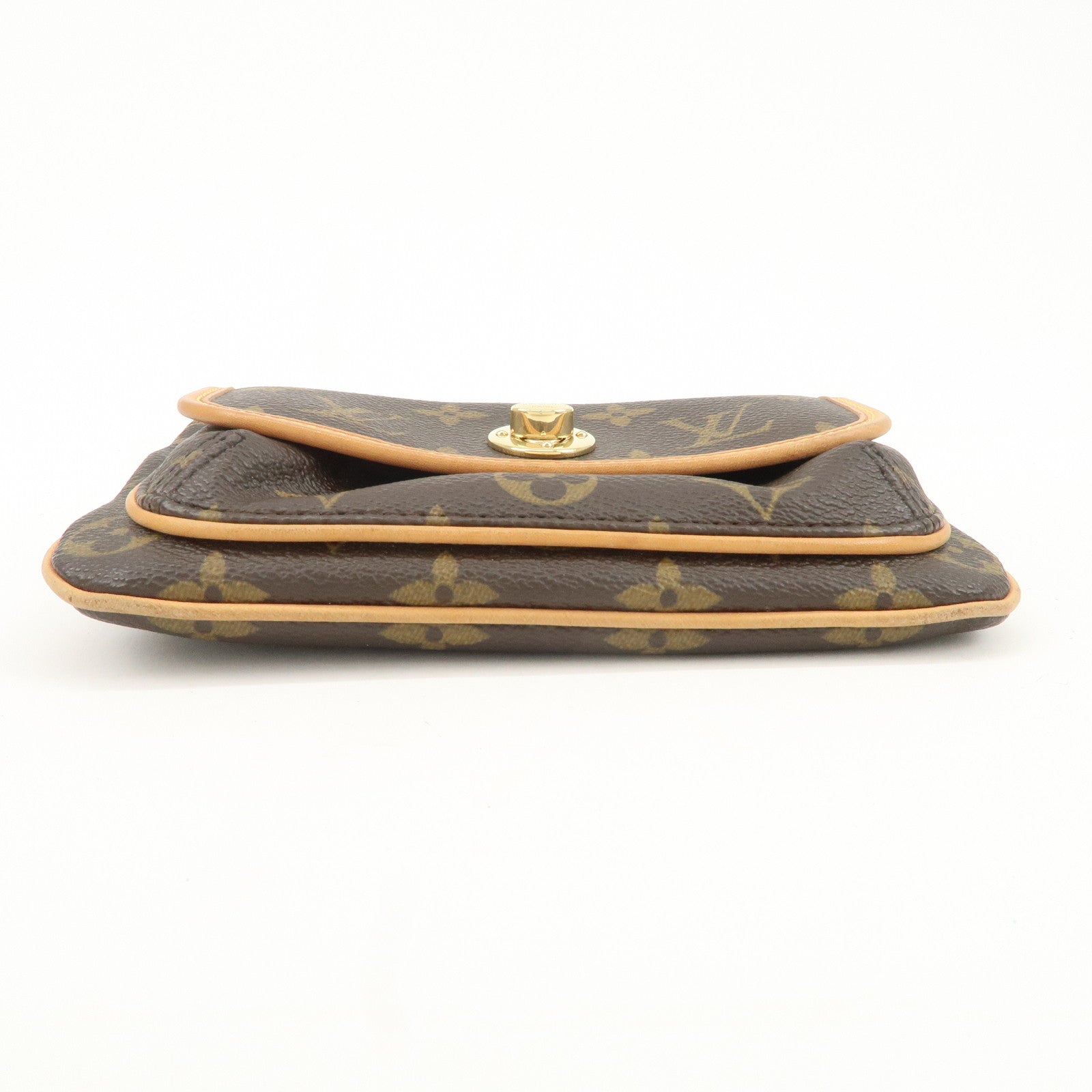 Louis Vuitton Monogram Pochette Tikal Pouch Purse M60019 Used