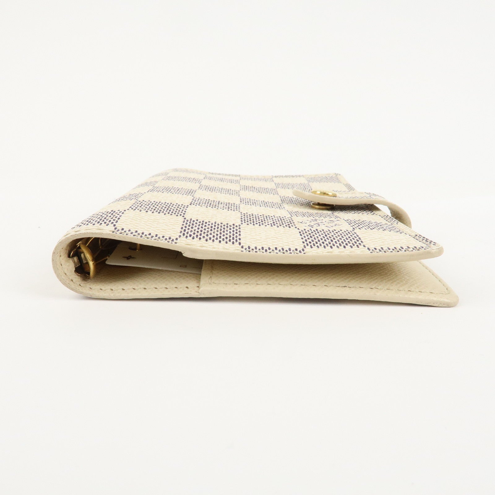 Louis Vuitton Damier Azur Agenda PM Planner Cover R20706 Used