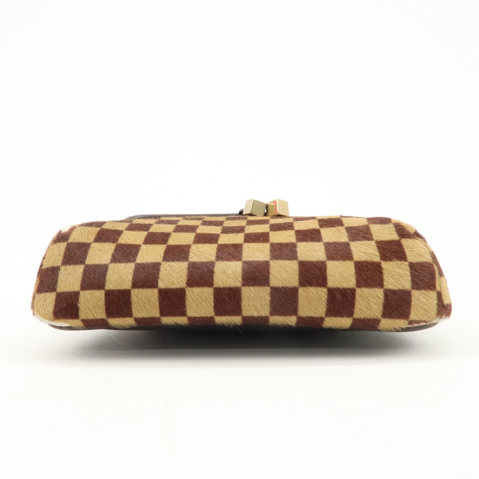Louis Vuitton Damier Sauvage Gazelle Beige Shoulder Bag M92130 Used