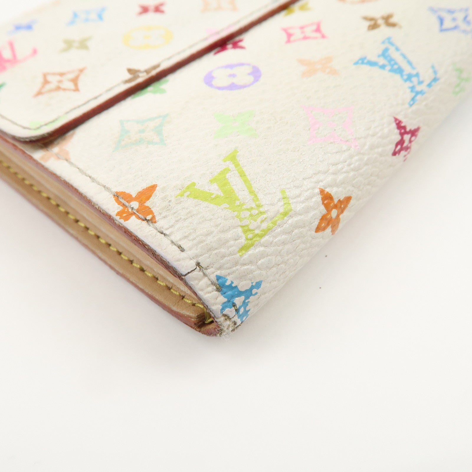 Louis Vuitton Monogram Set of 2 Long Wallet M61734 M93532 Used