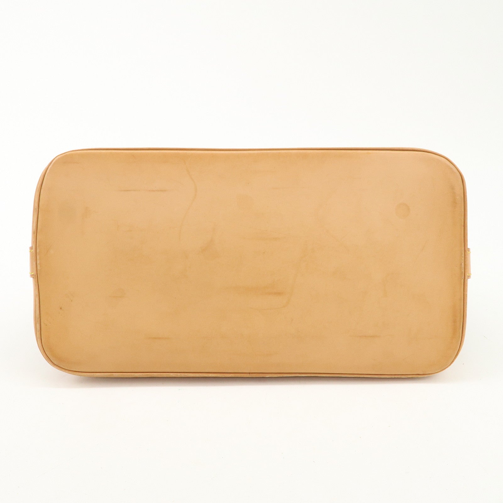 Louis Vuitton Monogram Alma Hand Bag Brown M51130 Used