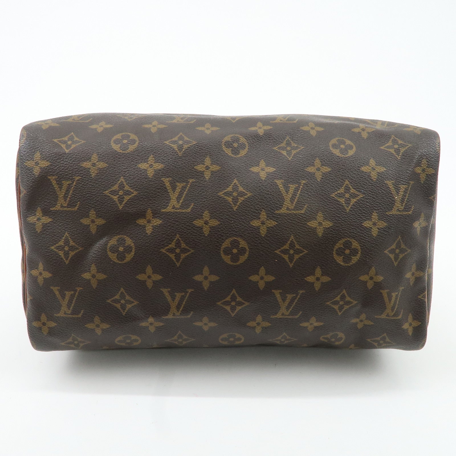 Louis Vuitton Monogram Speedy 30 Hand Bag Boston Bag M41526 Used