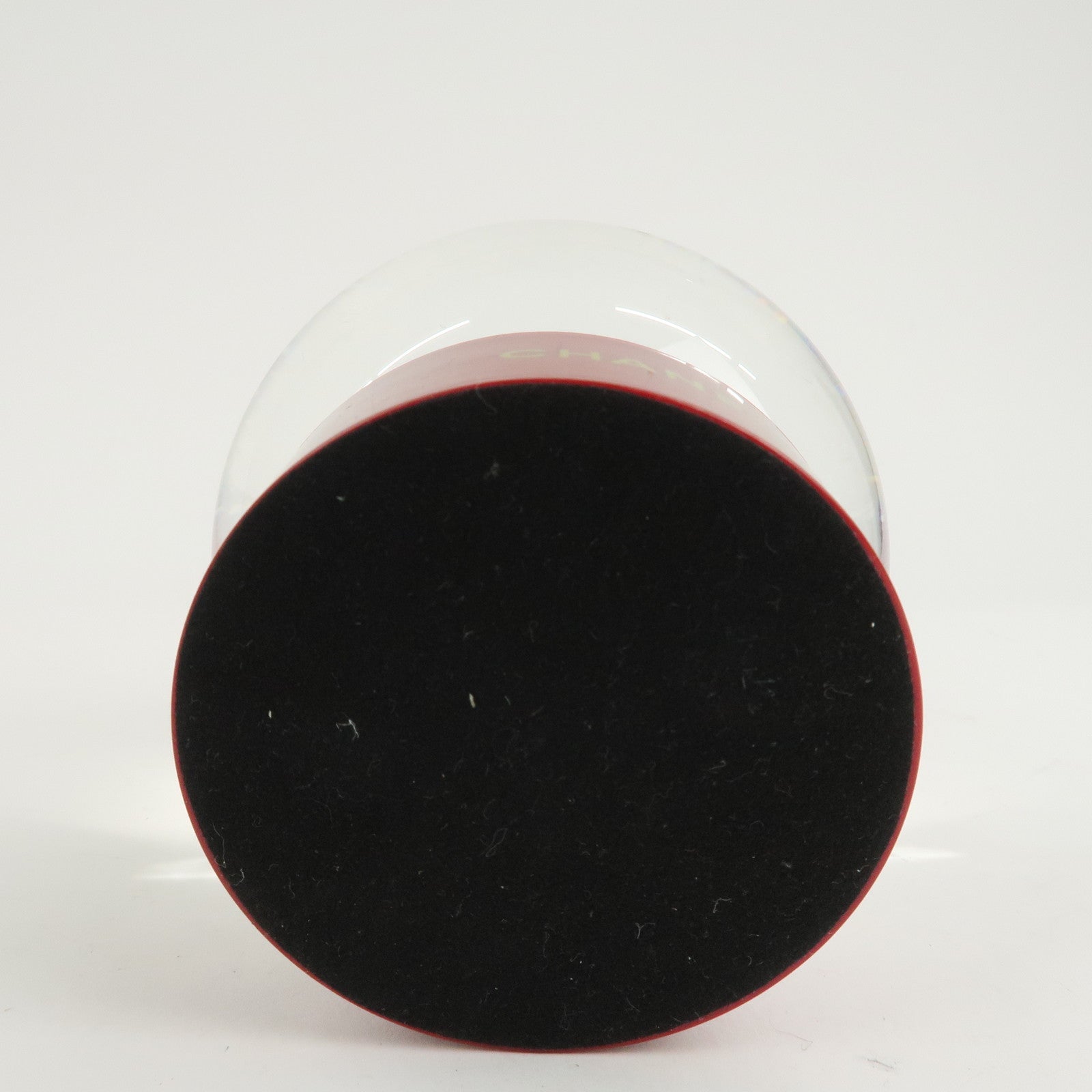 CHANEL Glass Snow Globe Snow Dome 2022 Novelty Red White Gold Used