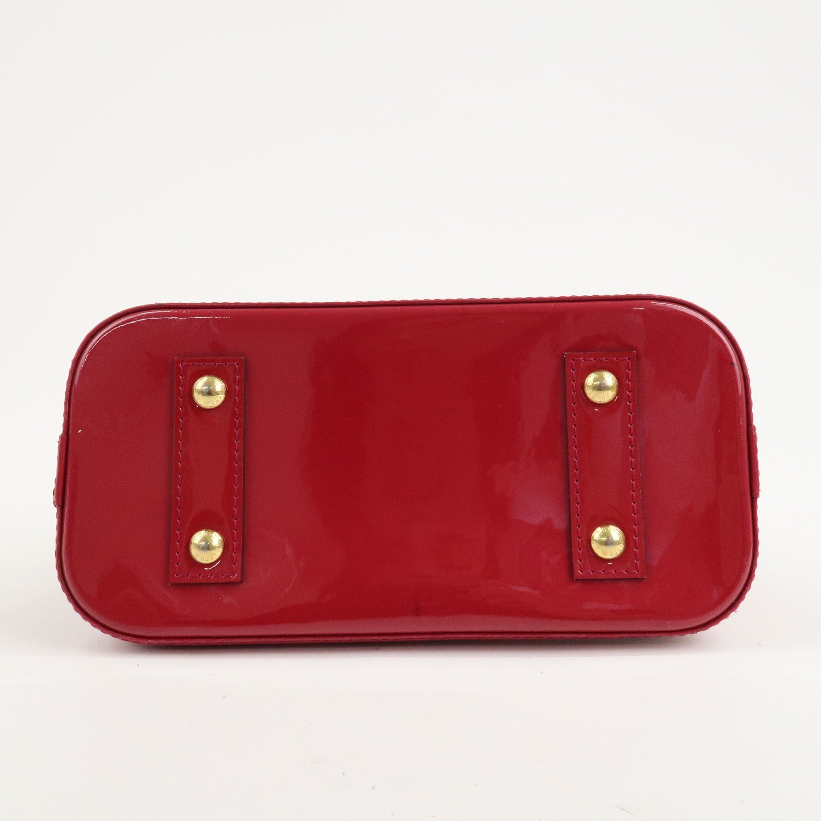 Louis Vuitton Monogram Vernis Alma BB 2Way Bag Rose Indien M91771 Used