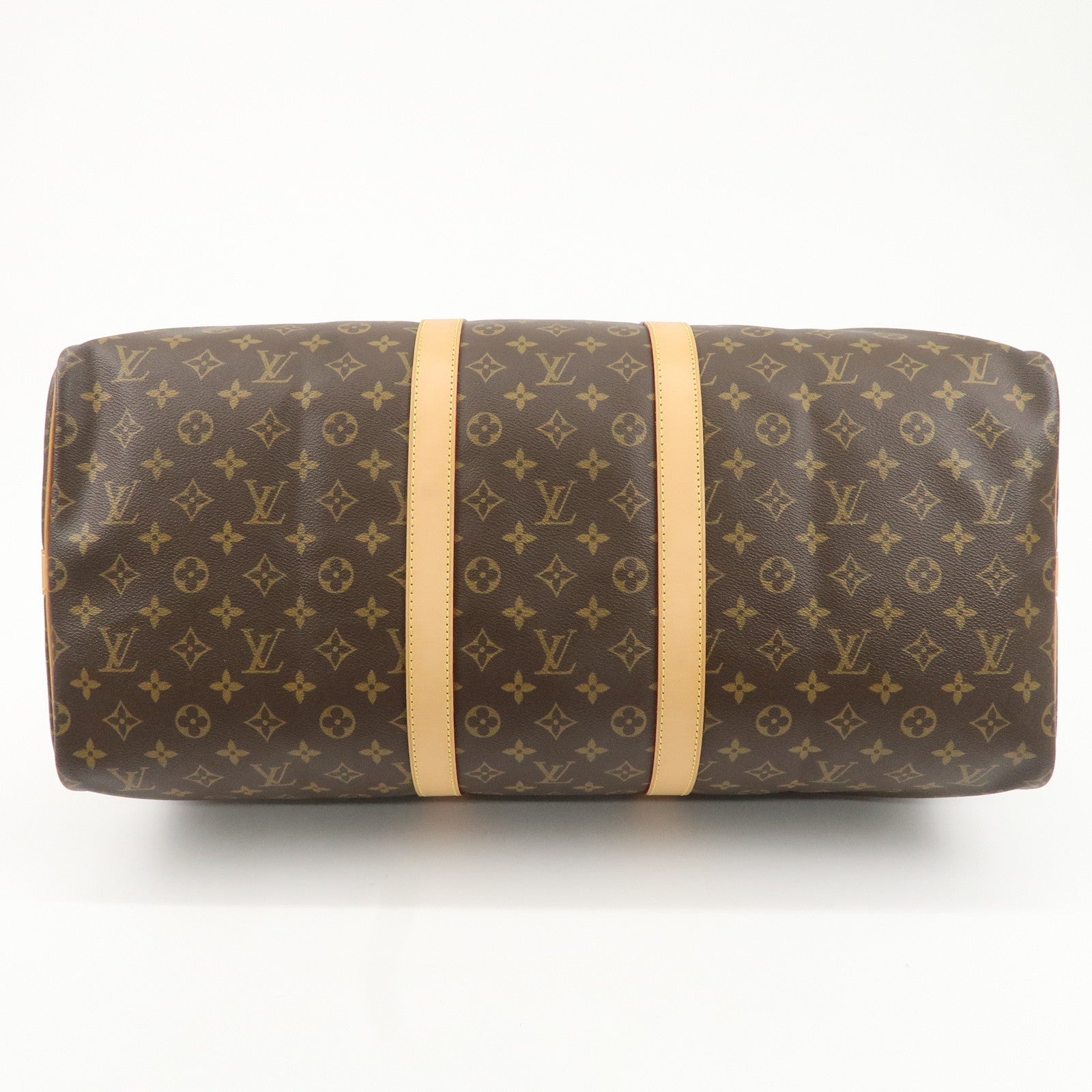 Louis Vuitton Monogram Keep All Bandouliere 55 Boston Bag M41414 Used