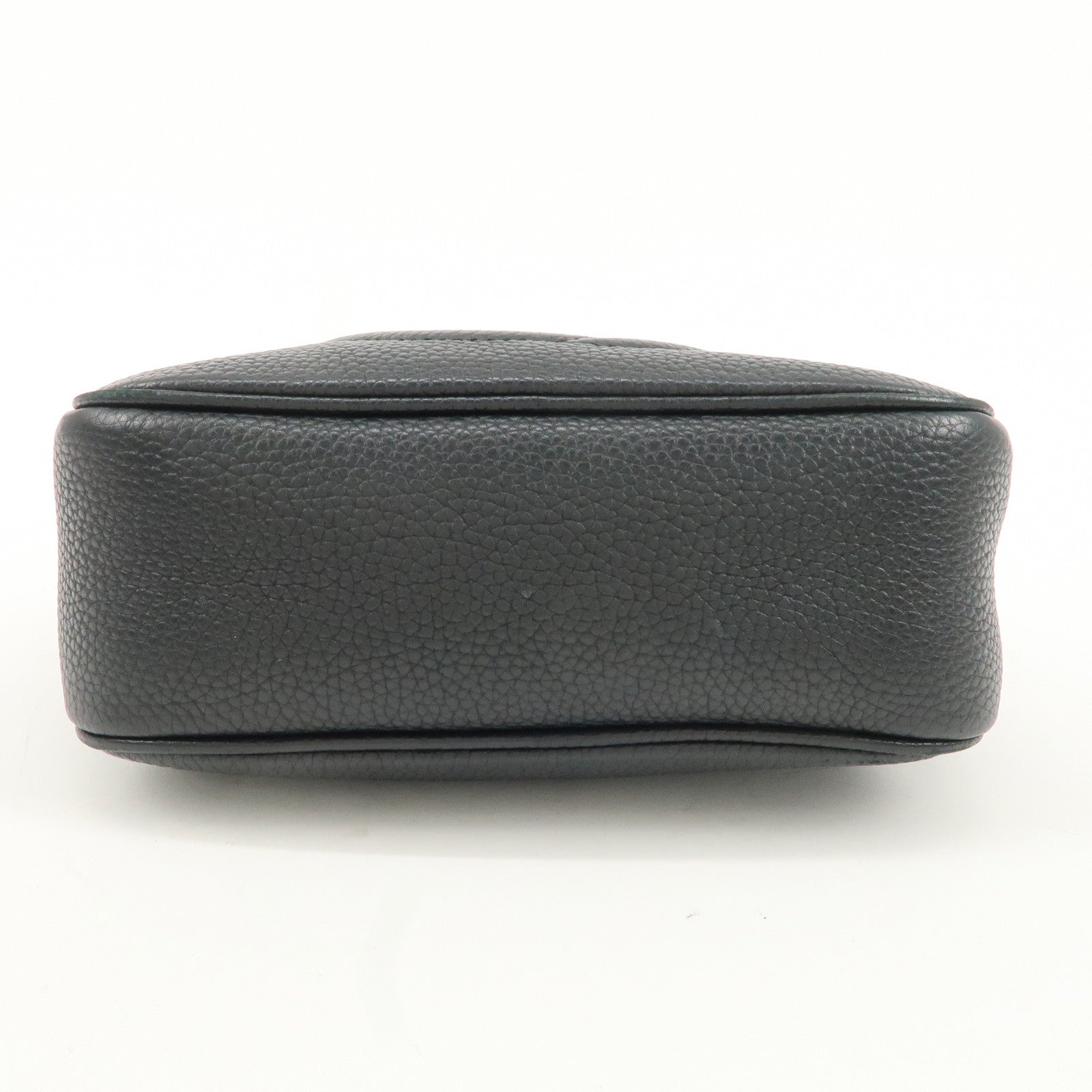 GUCCI SOHO Leather Small Disco Shoulder Bag Black 308364 Used