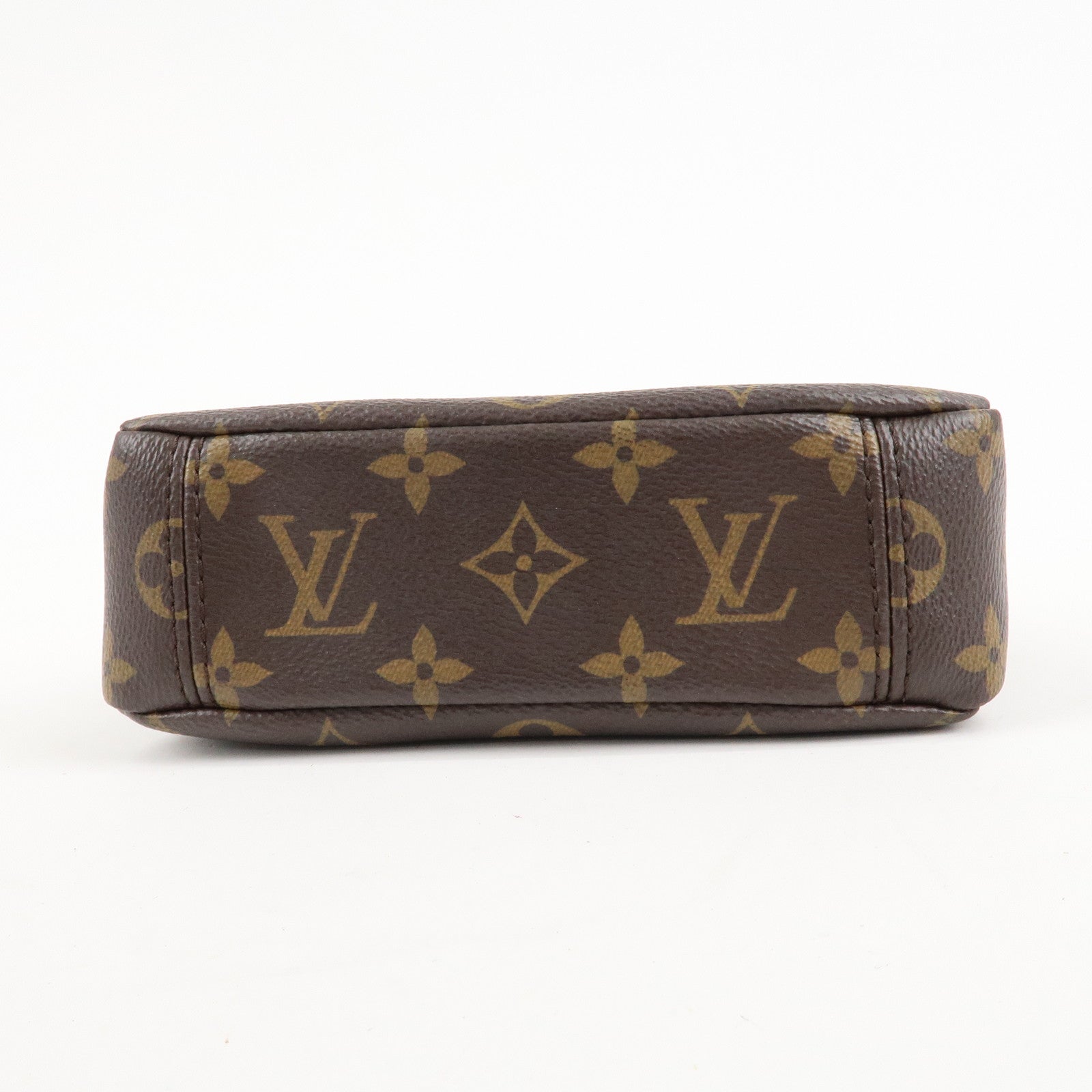 Louis Vuitton Nano Pallas Shoulder Bag Cerise M61254 Used