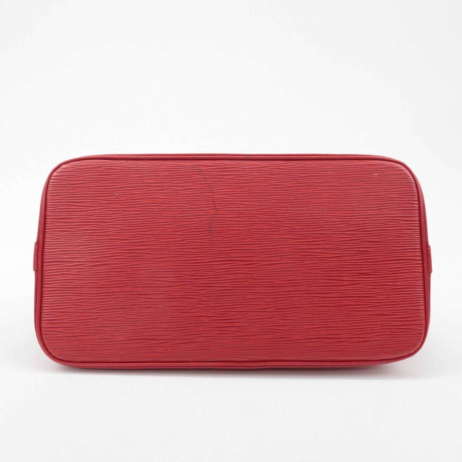 Louis Vuitton Epi Alma Hand Bag Castilian Red Used