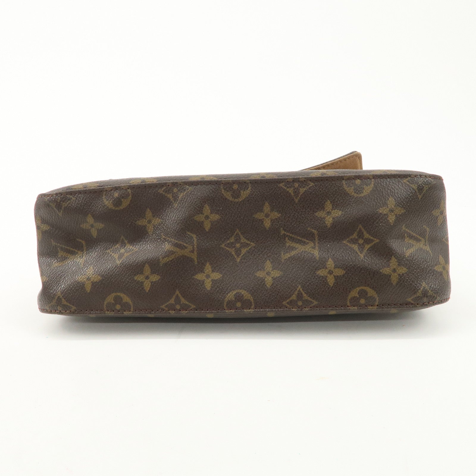 Louis Vuitton Monogram Mini Looping Shoulder Bag Hand Bag M51147 Used