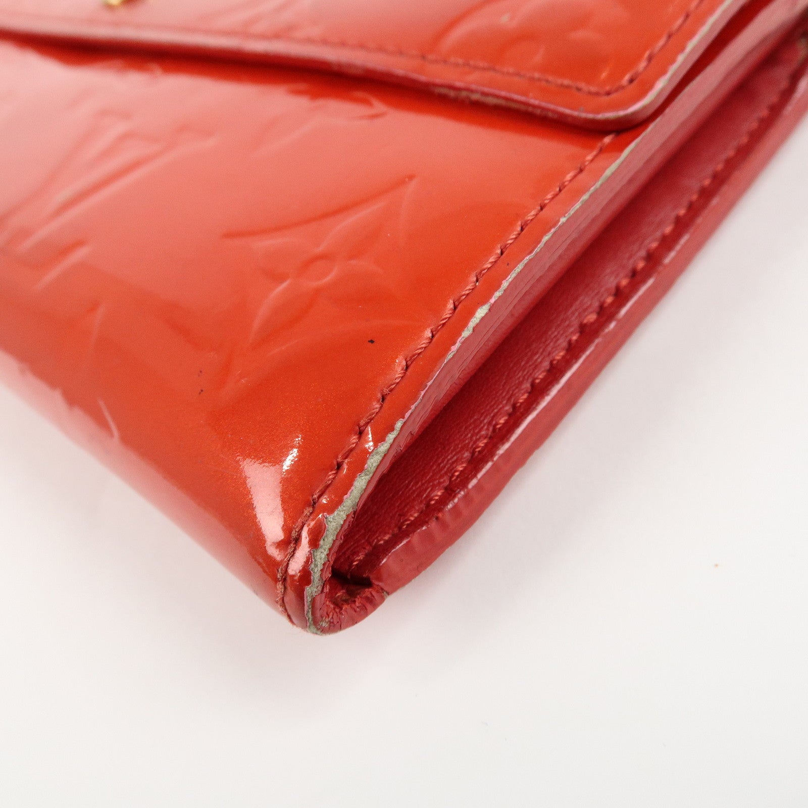 Louis Vuitton Monogram Vernis Set of 2 Wallet M91173 M91016 Used