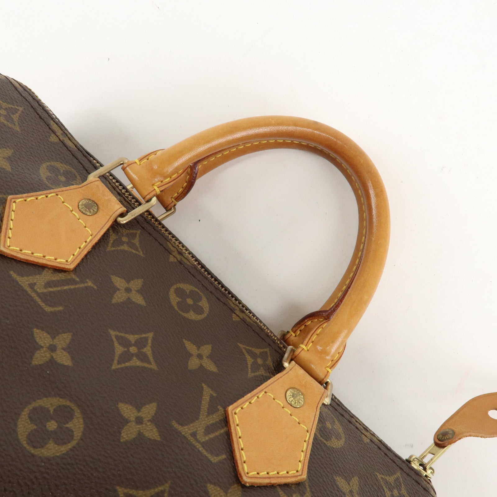 Louis Vuitton Monogram Speedy 30 Hand Bag Boston Bag M41526 Used