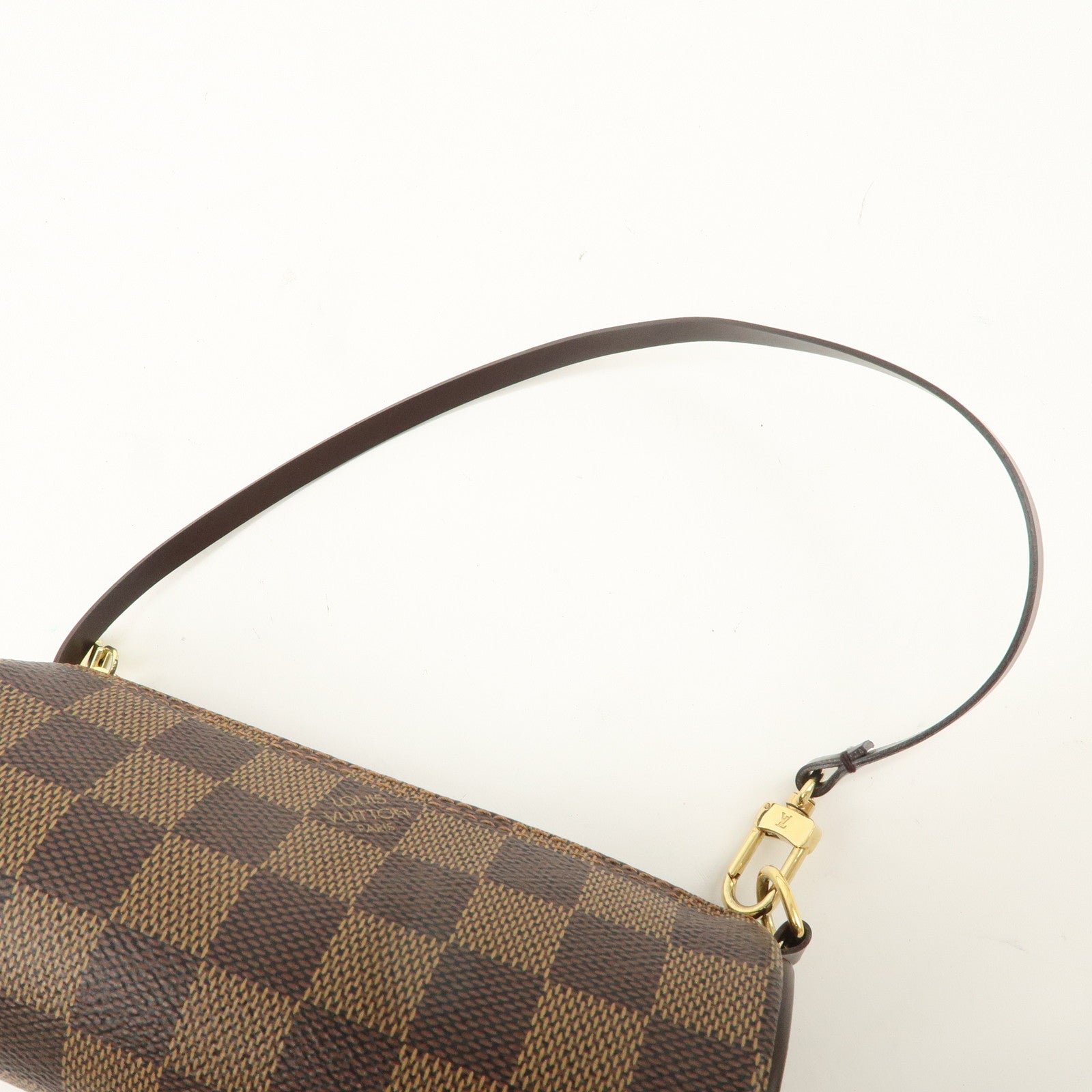 Louis Vuitton Damier Pouch for Papillon Bag Mini Bag Brown Used