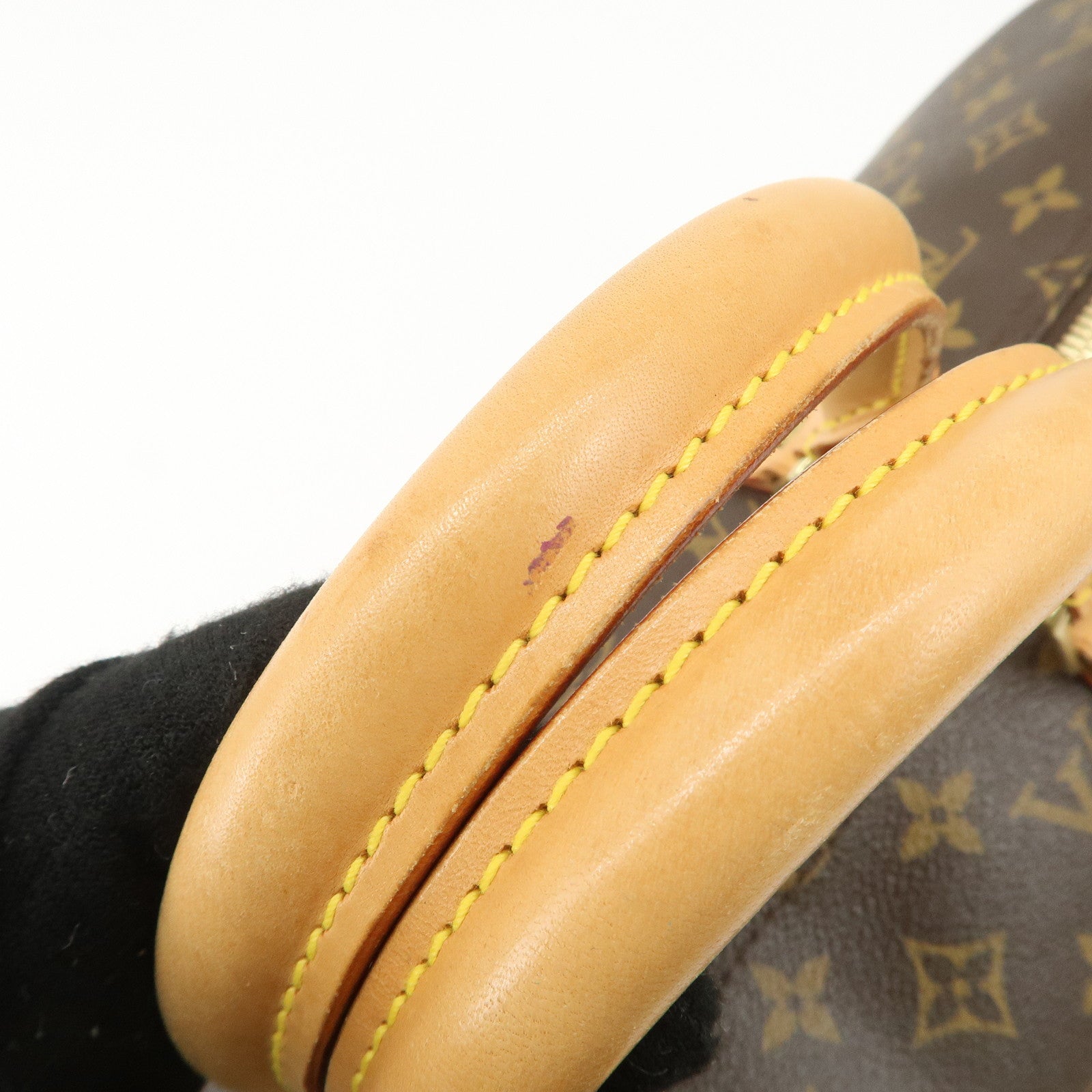 Louis Vuitton Monogram Keep All 50 Boston Bag Brown M41426 Used