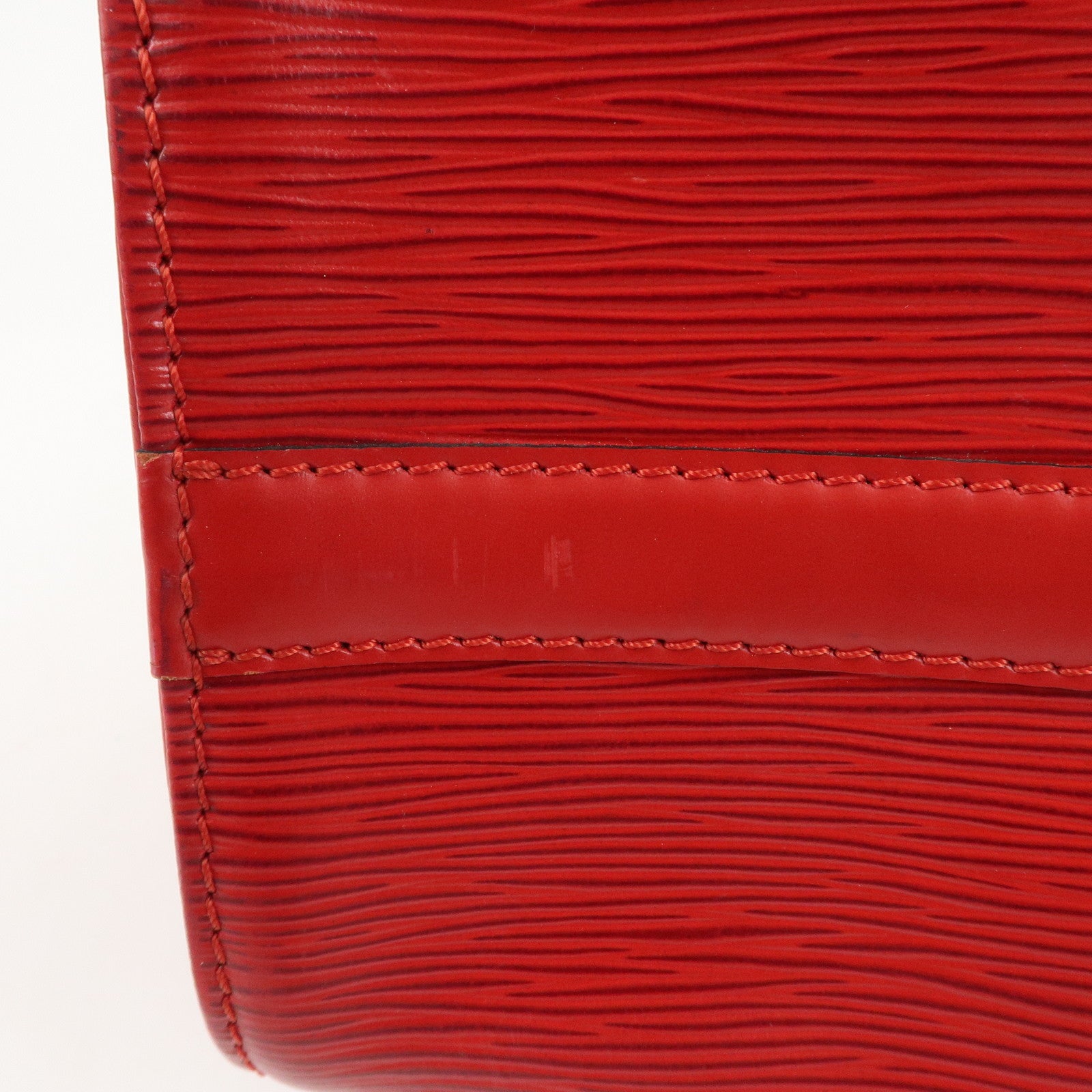 Louis Vuitton Epi Speedy 25 Hand Bag Castilian Red M43017 Used