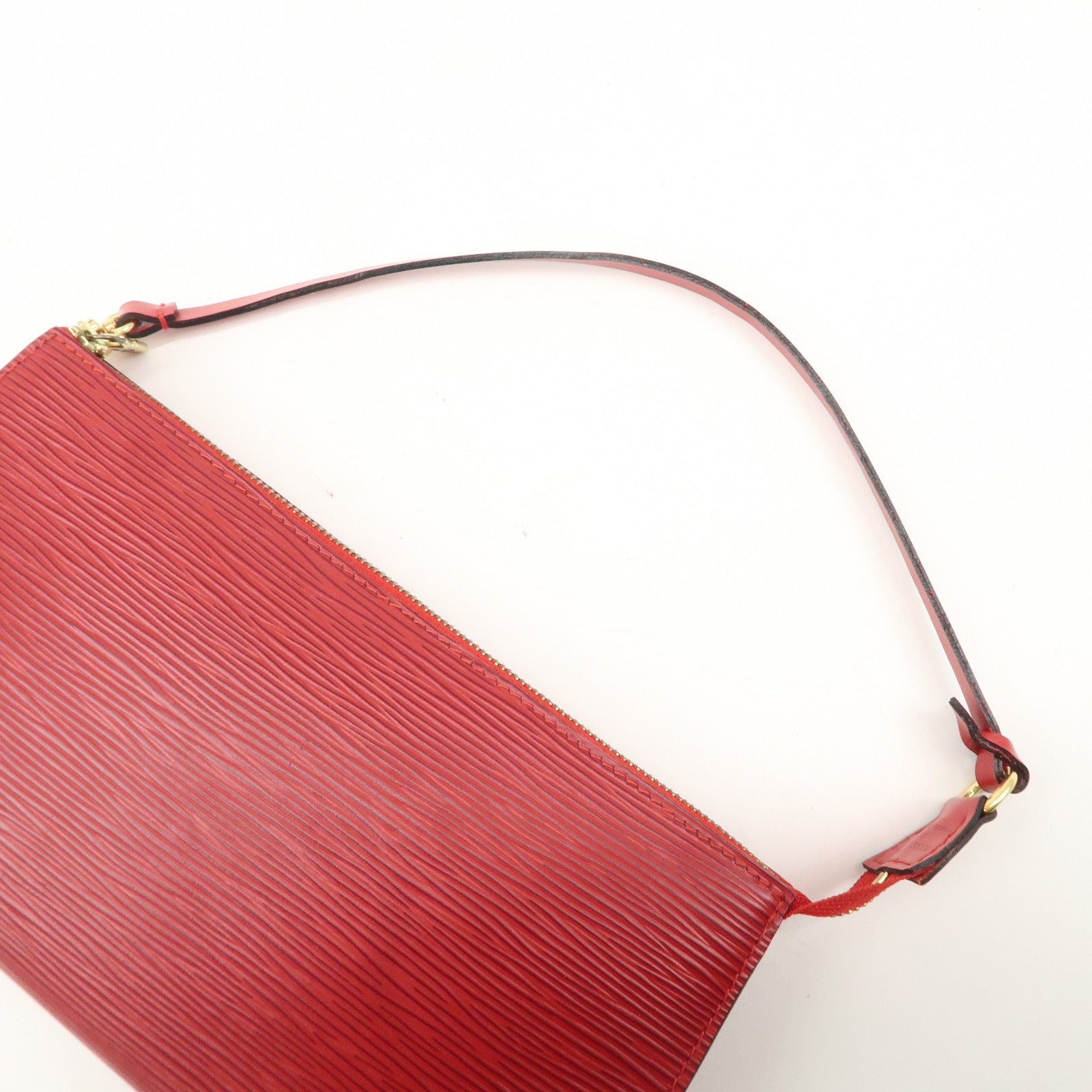 Louis Vuitton Epi Pochette Accessoire Hand Bag Red M40776 Used