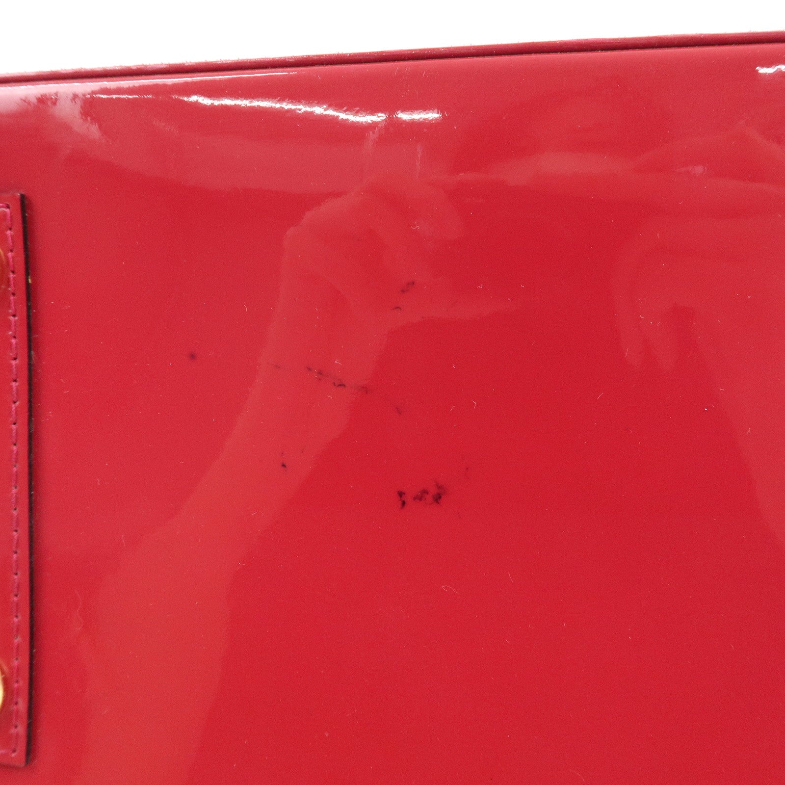 Louis Vuitton Monogram Vernis Alma PM Hand Bag Rose Indien M91770 Used
