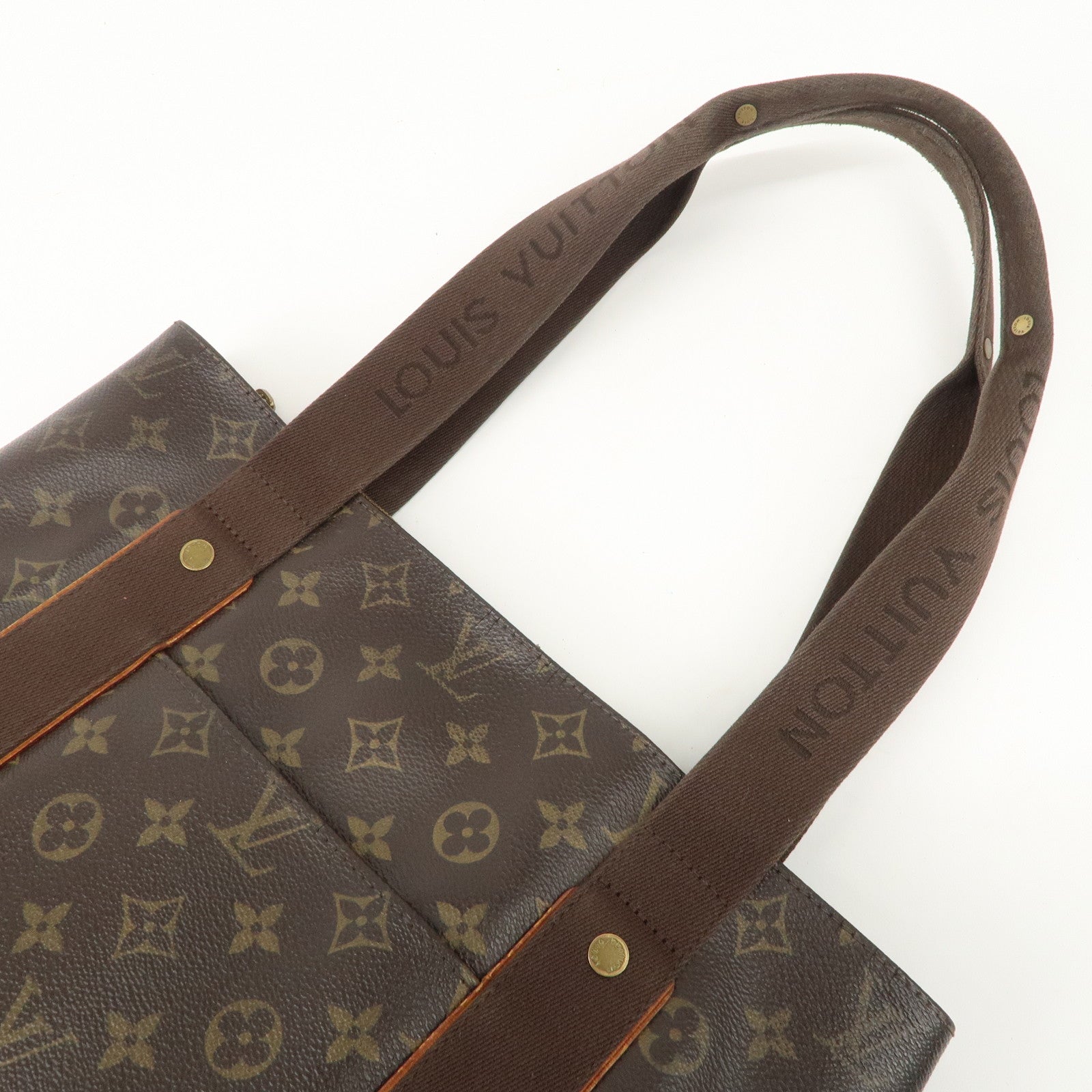 Louis Vuitton Monogram Cabas Beaubourg Tote Bag M53013 Used