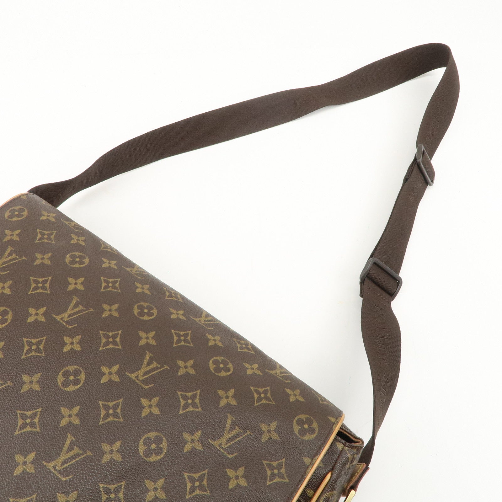 Louis Vuitton Monogram Abbesses Messenger Bag Brown M45257 Used