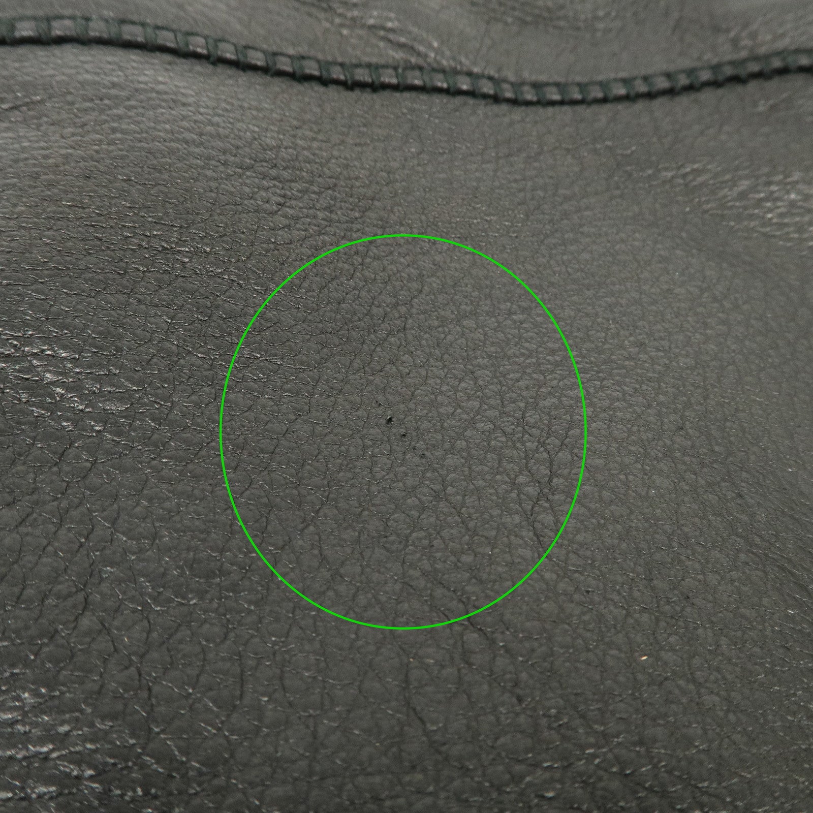 GUCCI New Jackie Bamboo Leather 2Way Shoulder Bag Black 223929 Used