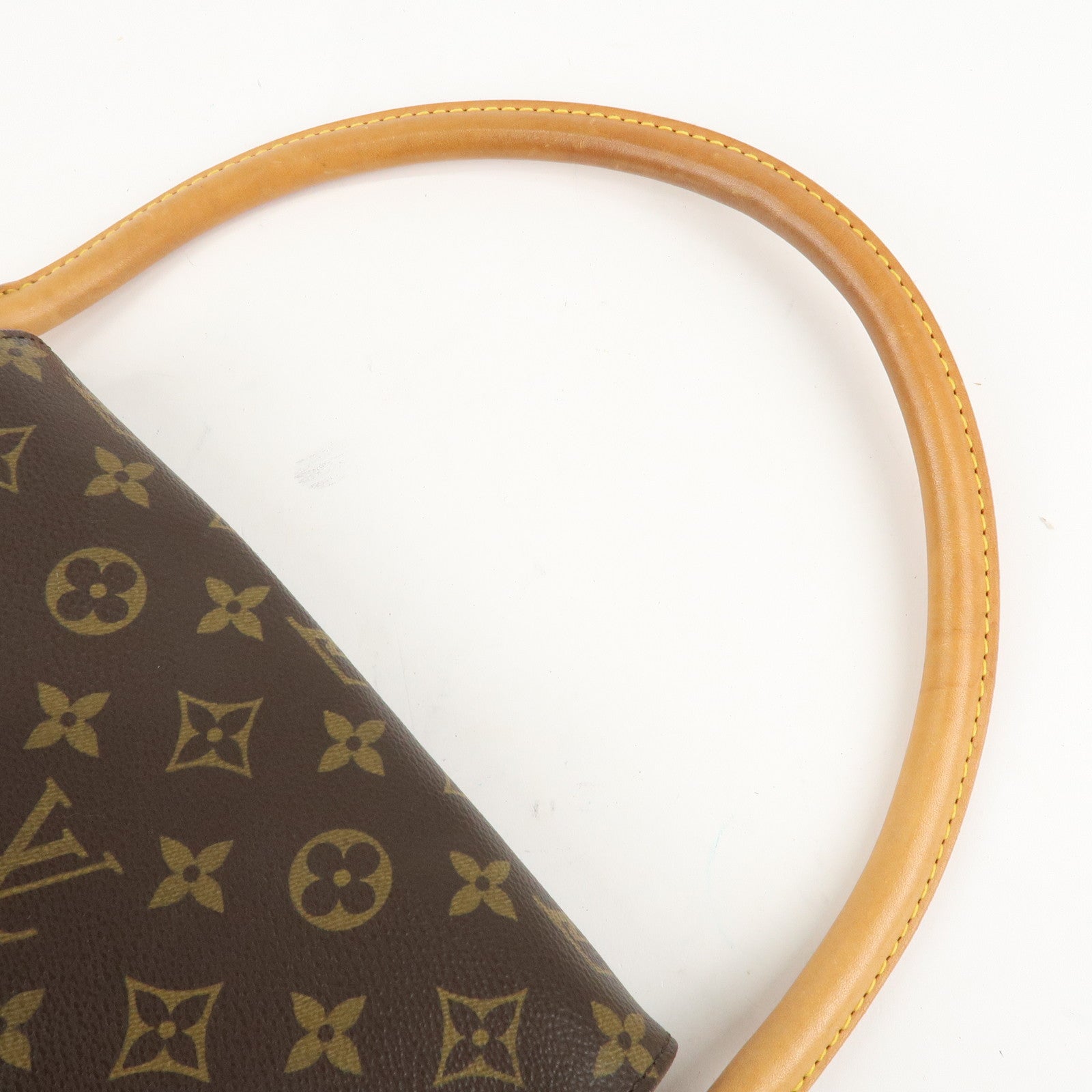 Louis Vuitton Monogram Mini Looping Shoulder Bag Hand Bag M51147 Used