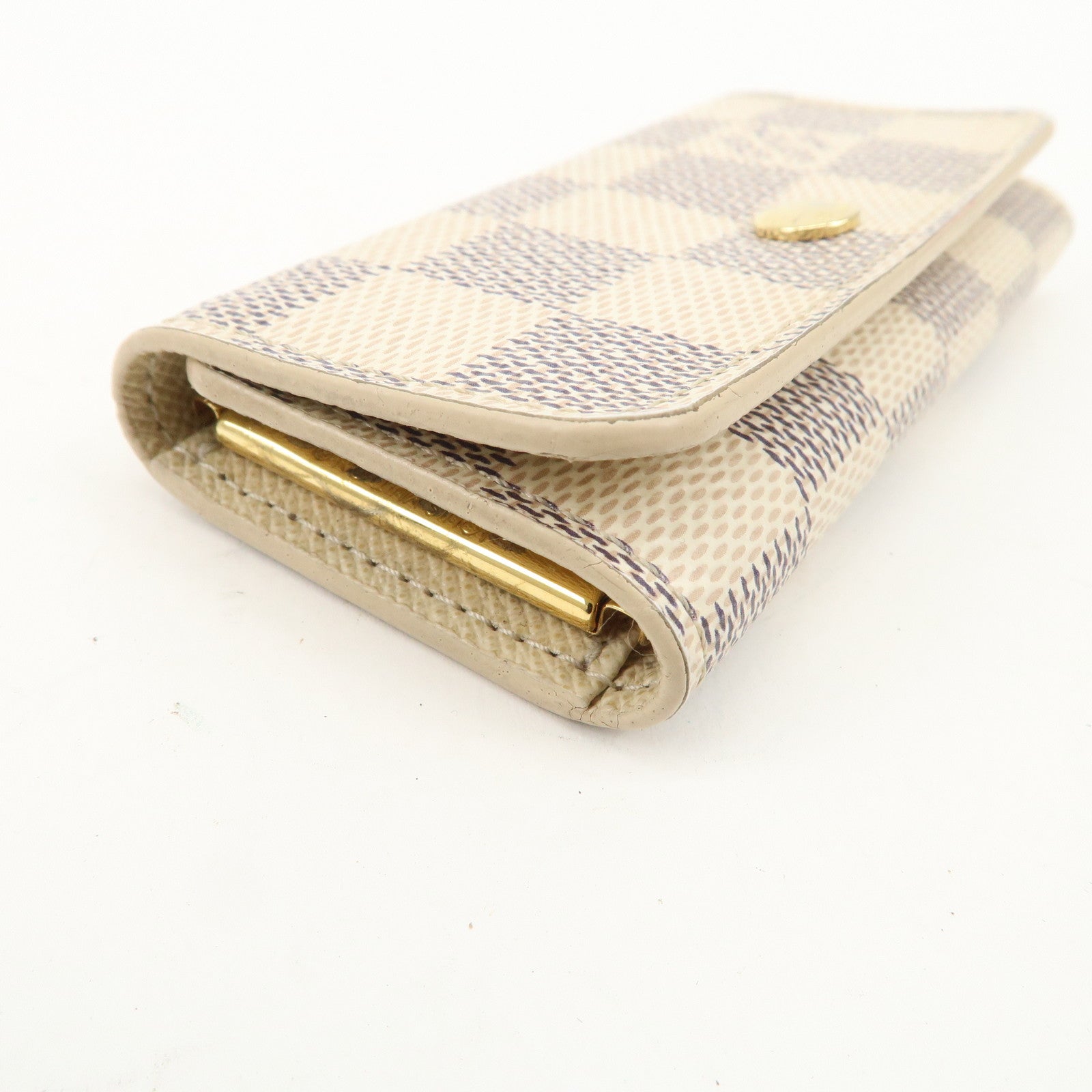 Louis Vuitton Damier Azur Multicle 4 Key Case N60386 Used