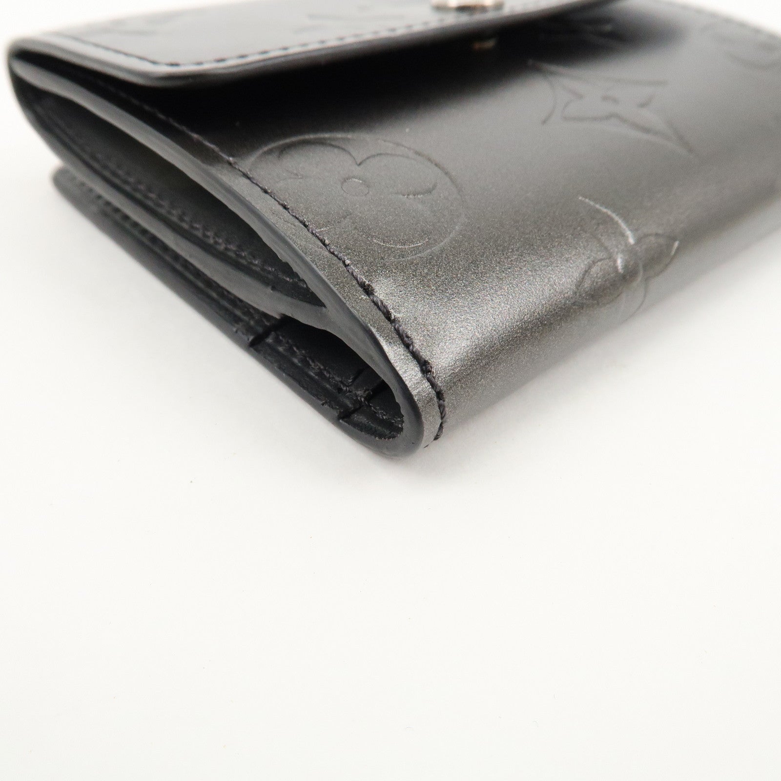 Louis Vuitton Monogram Matte Ludlow Coin Case Noir M65122 Used