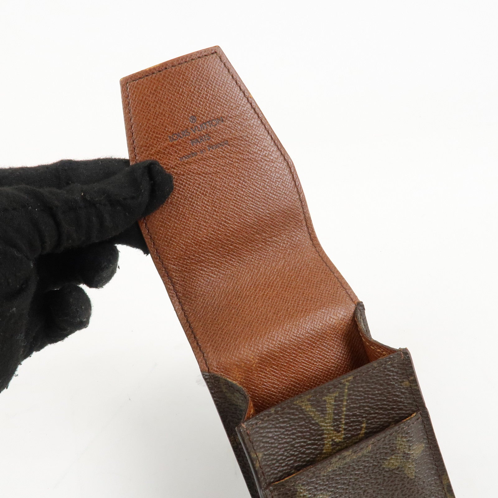 Louis Vuitton Set of 3 Monogram Etui Garet Cigarette Case M63024 Used