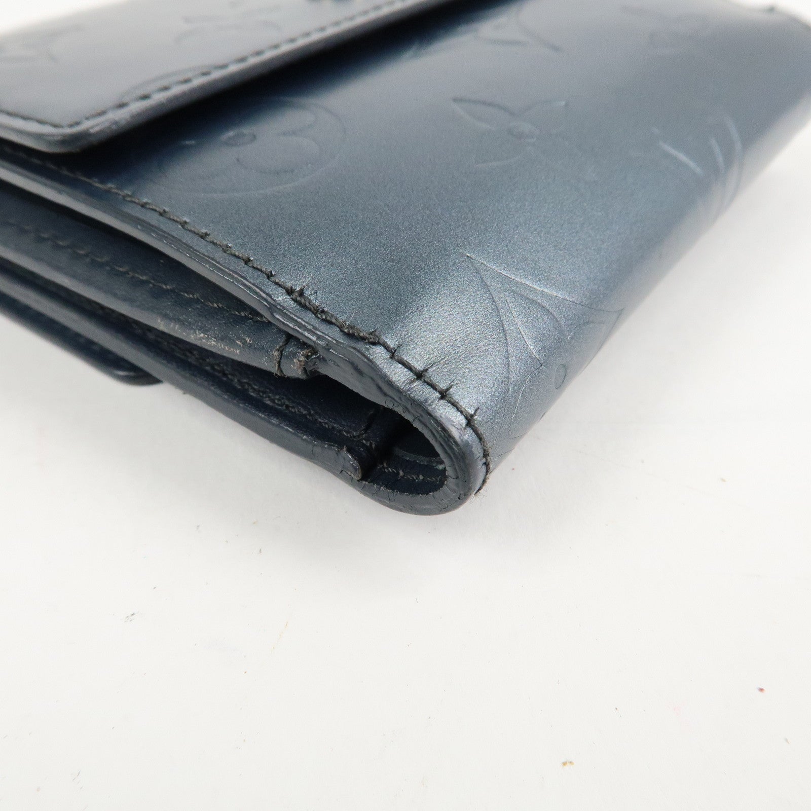 Louis Vuitton Monogram Matte Porte Monnaie Billets Credit M65115 Used