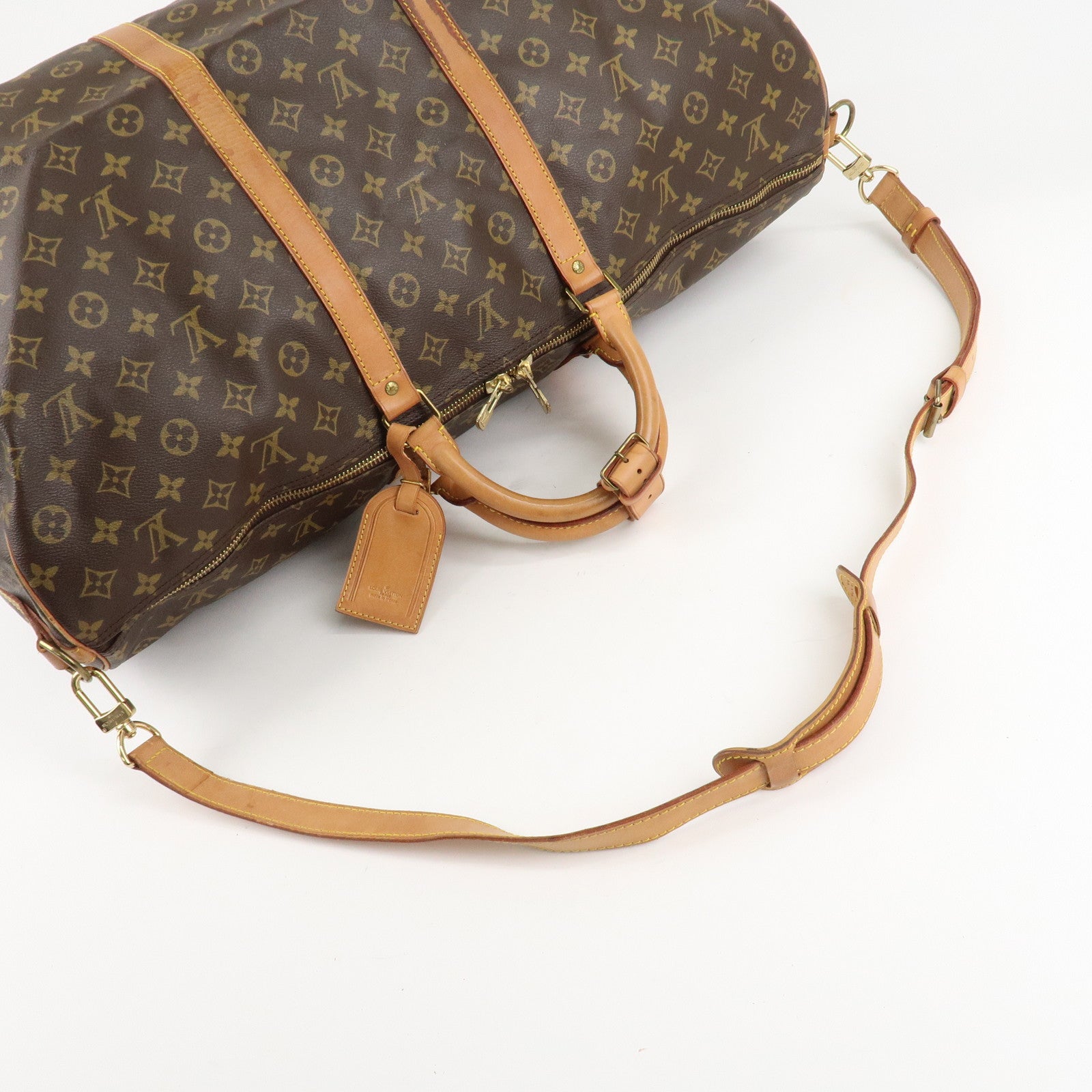 Louis Vuitton Monogram Keep All Bandouliere 60 Bag M41412 Used