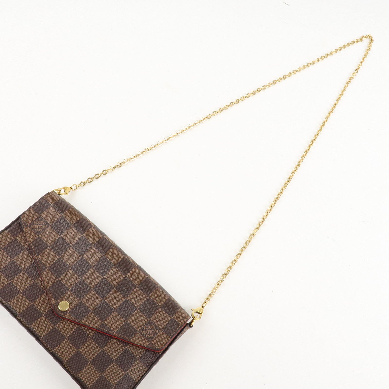 Louis Vuitton Damier Pochette Félicie Shoulder Bag M63032 Used