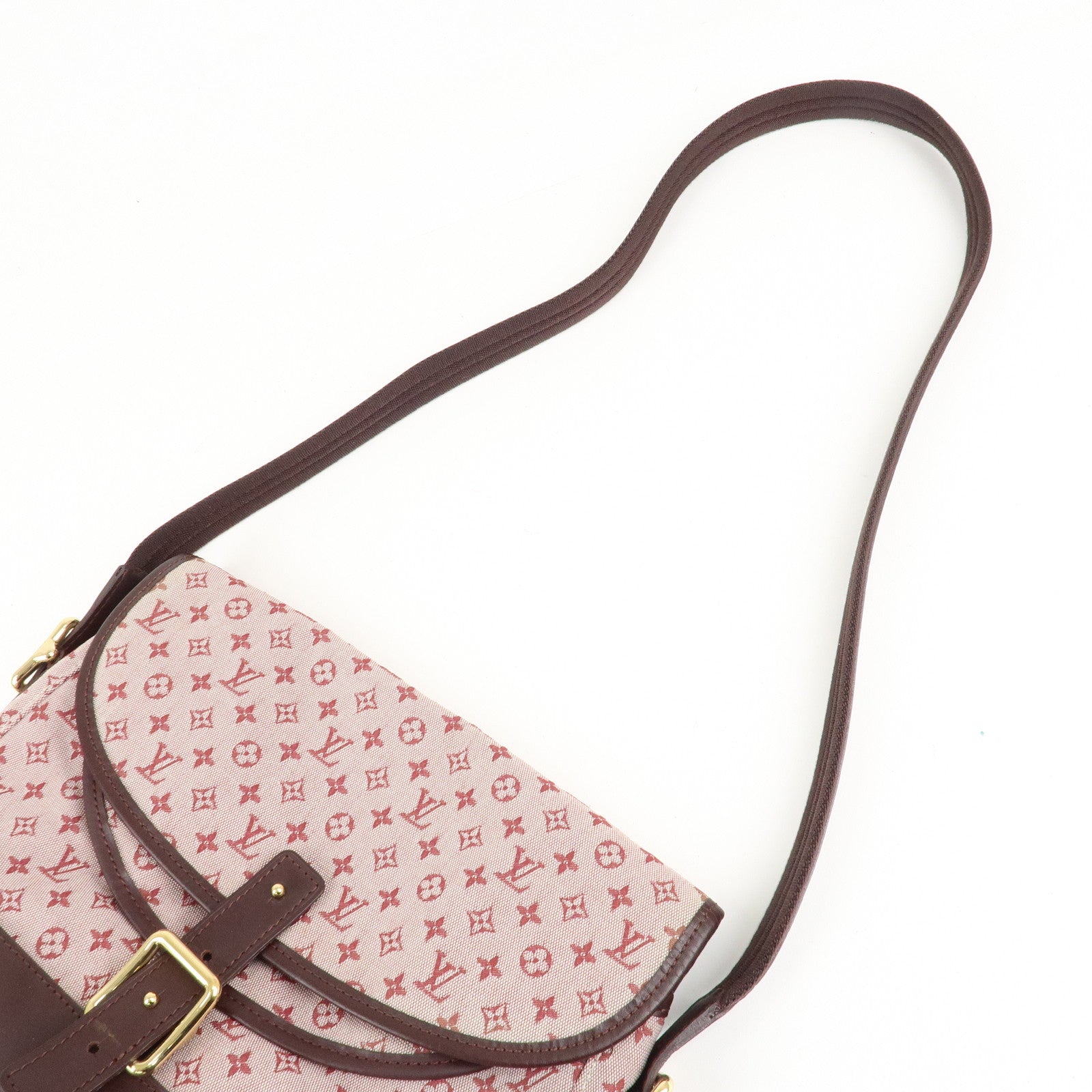 Louis Vuitton Monogram Mini Berangere Shoulder Bag Cerise M92671 Used