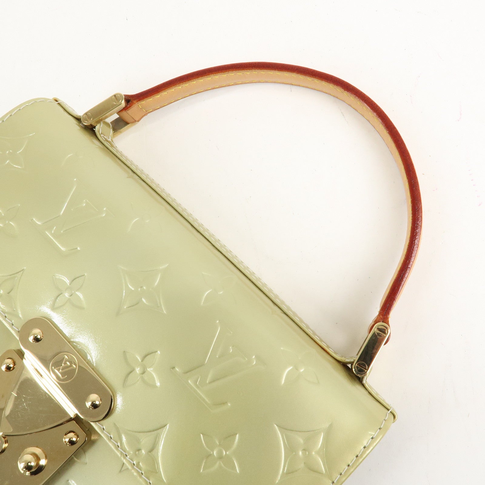 Louis Vuitton Monogram Vernis Spring Street Hand Bag M91029 Used