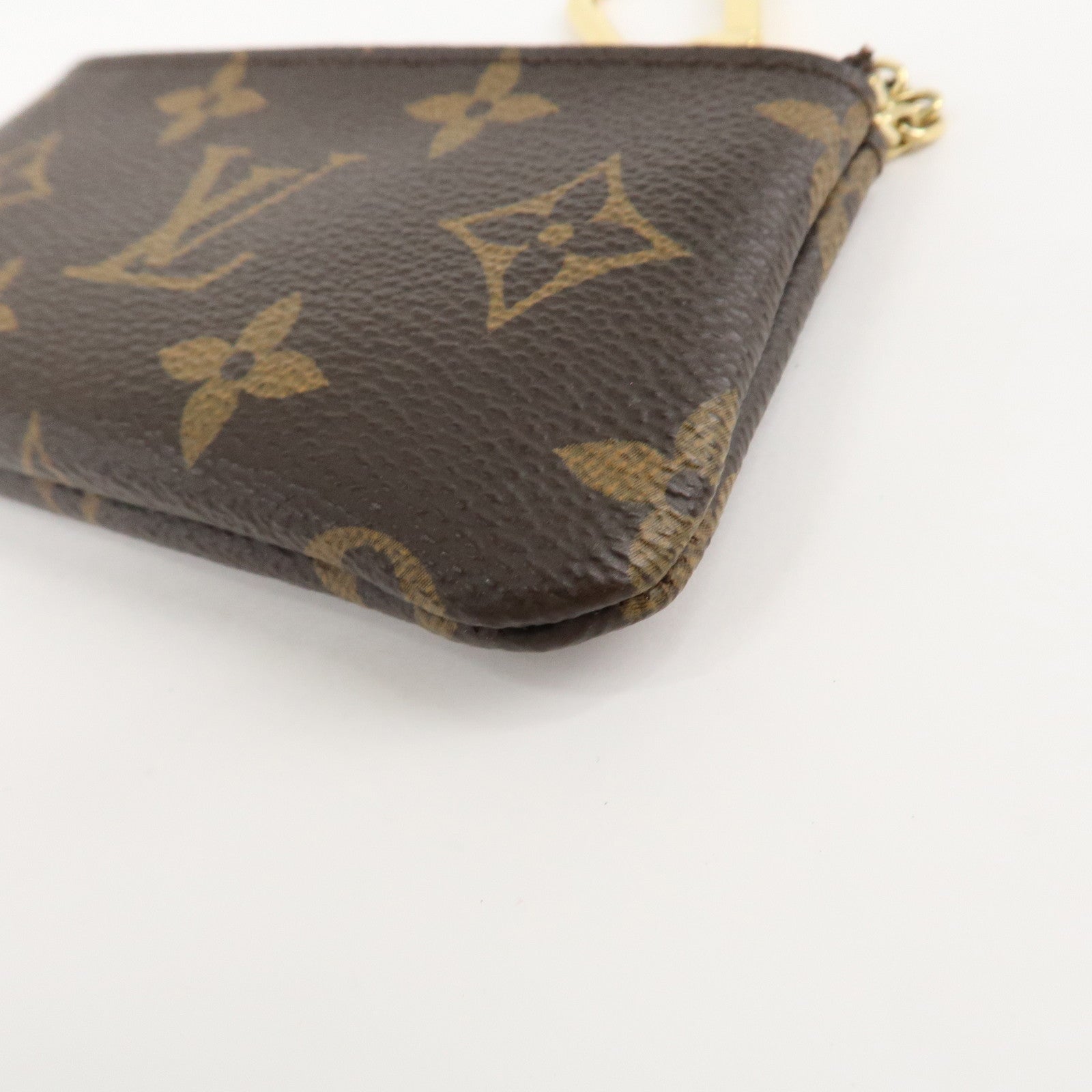 Louis Vuitton Monogram Pochette Cles Coin Case Key Case M62650 Used