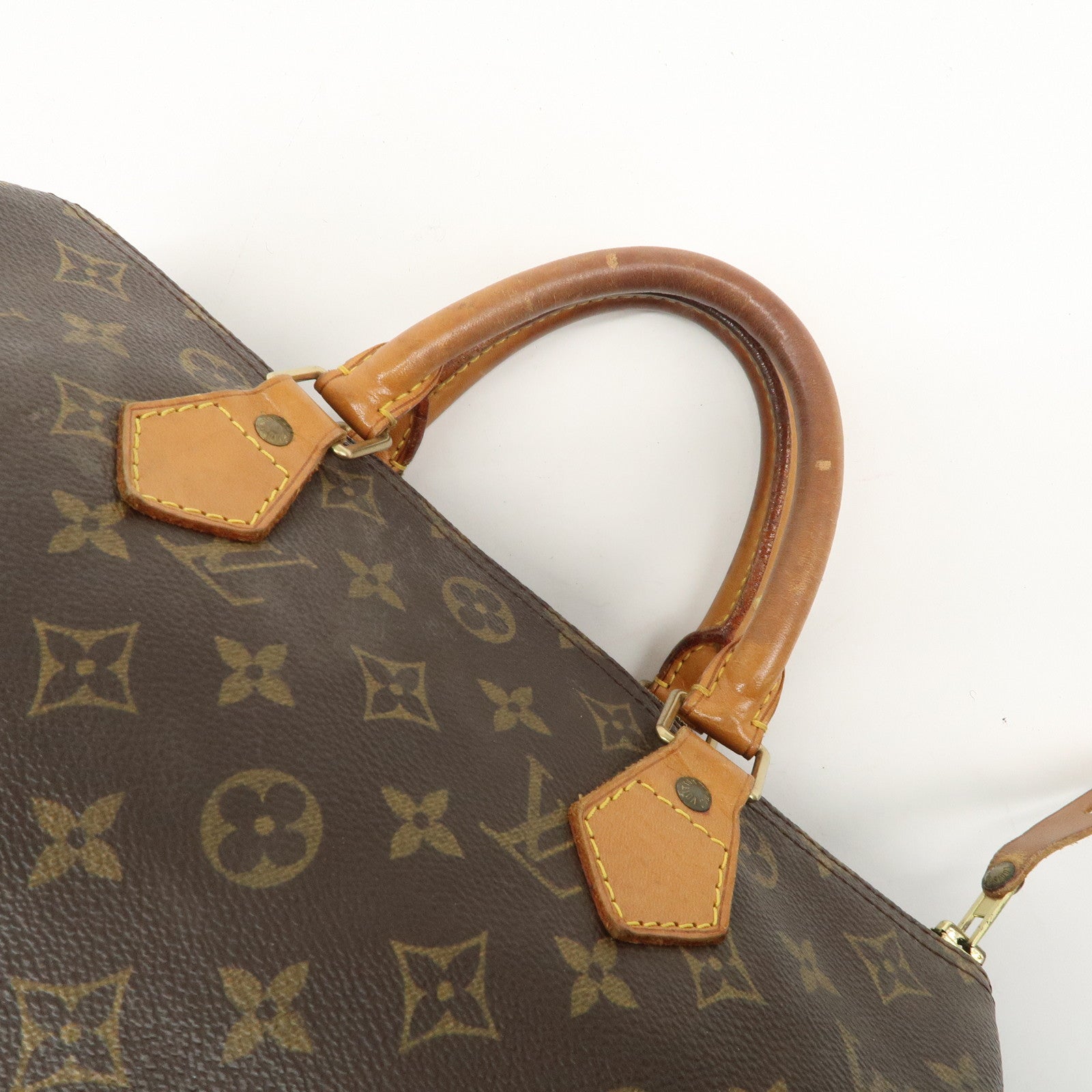 Louis Vuitton Monogram Speedy 30 Hand Bag Boston Bag M41526 Used