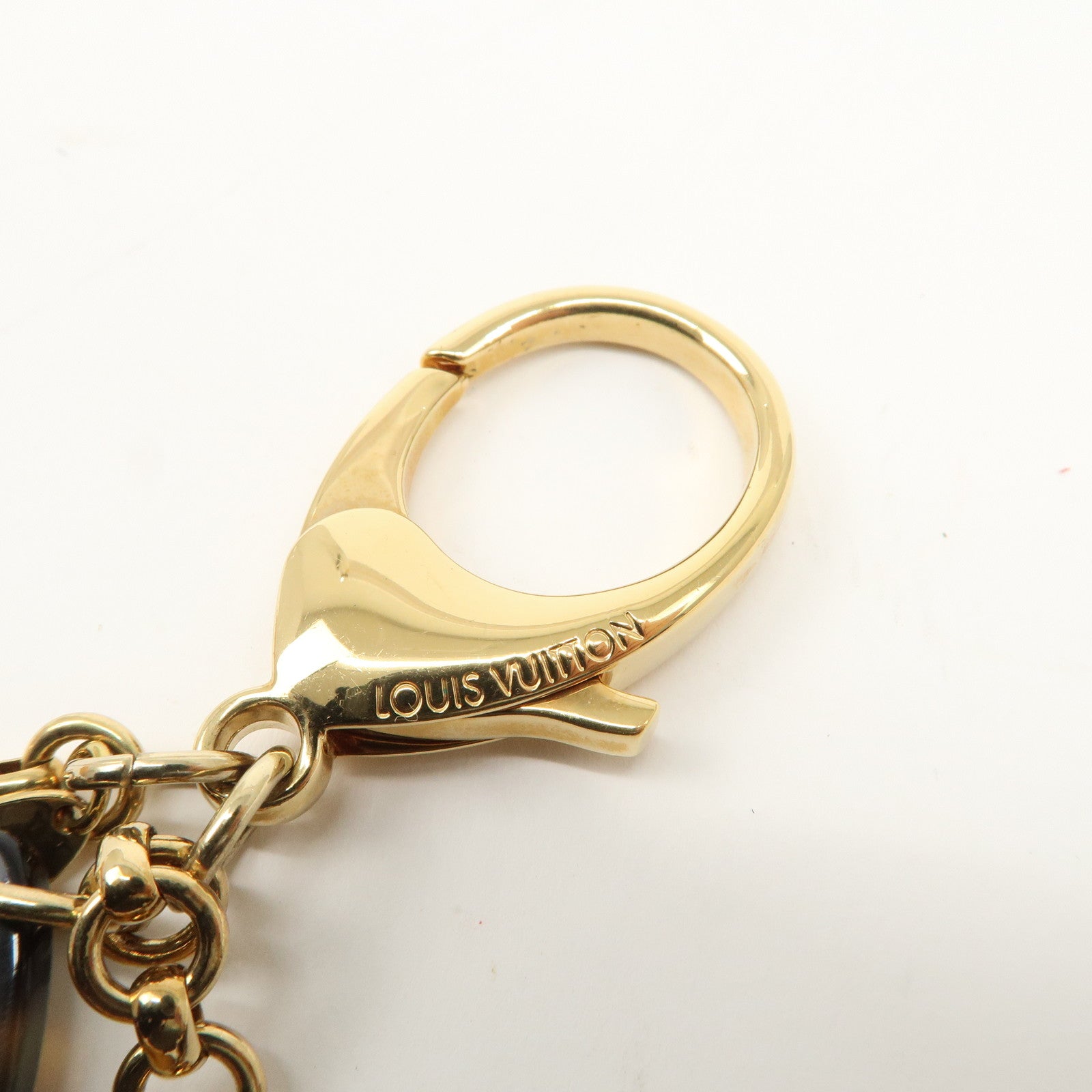 Louis Vuitton Bijoux Sac Insolence Bag Charm Gold M65087 Used