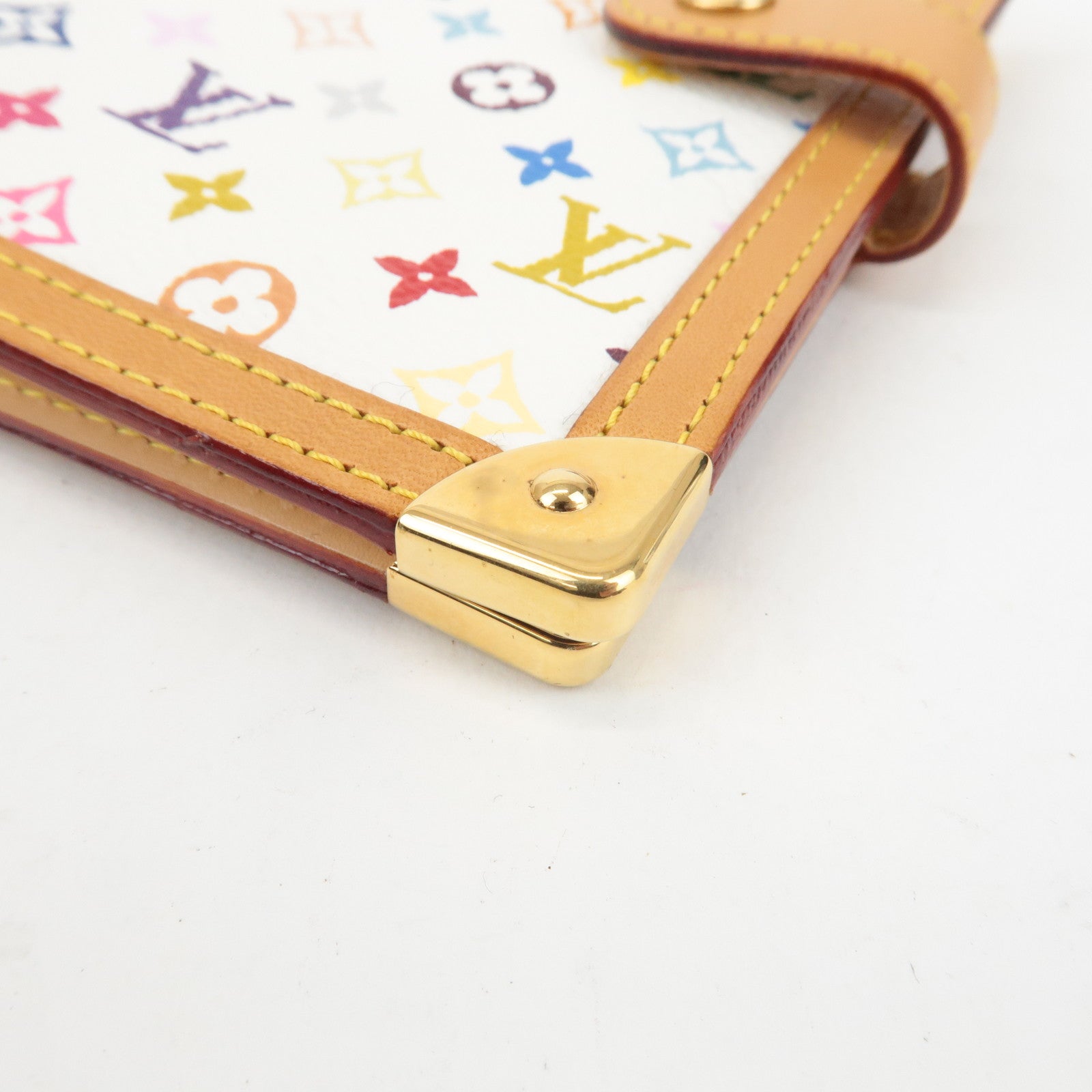 Louis Vuitton Monogram Multi Color Agenda PM Planner Cover R20896 Used