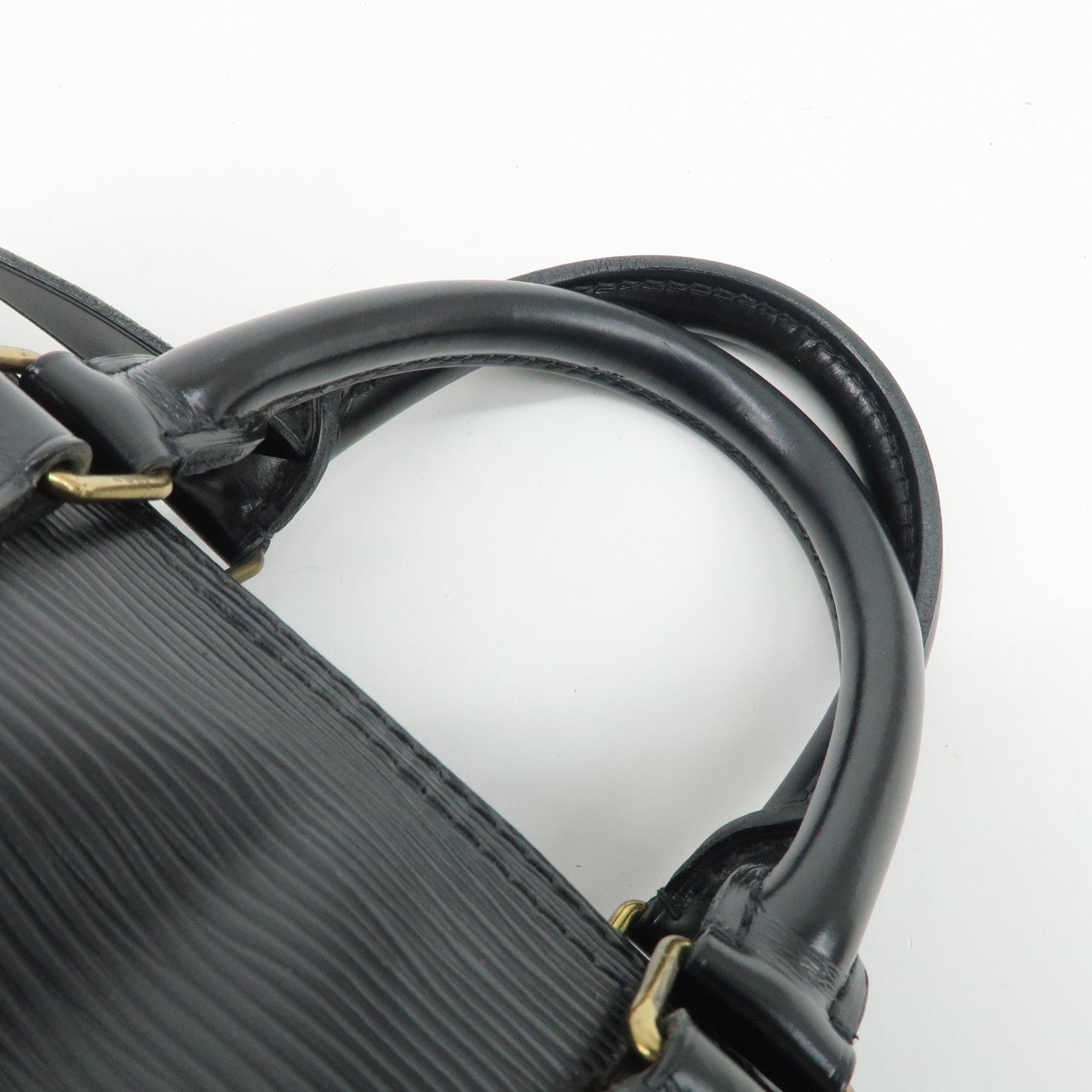 Louis Vuitton Epi Speedy 25 Boston Bag Hand Bag Noir Black M43012 Used