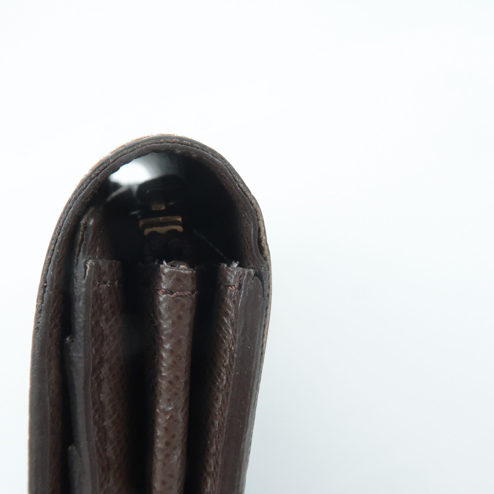 Louis Vuitton Damier Set of 2 Long Wallet N61734 Used