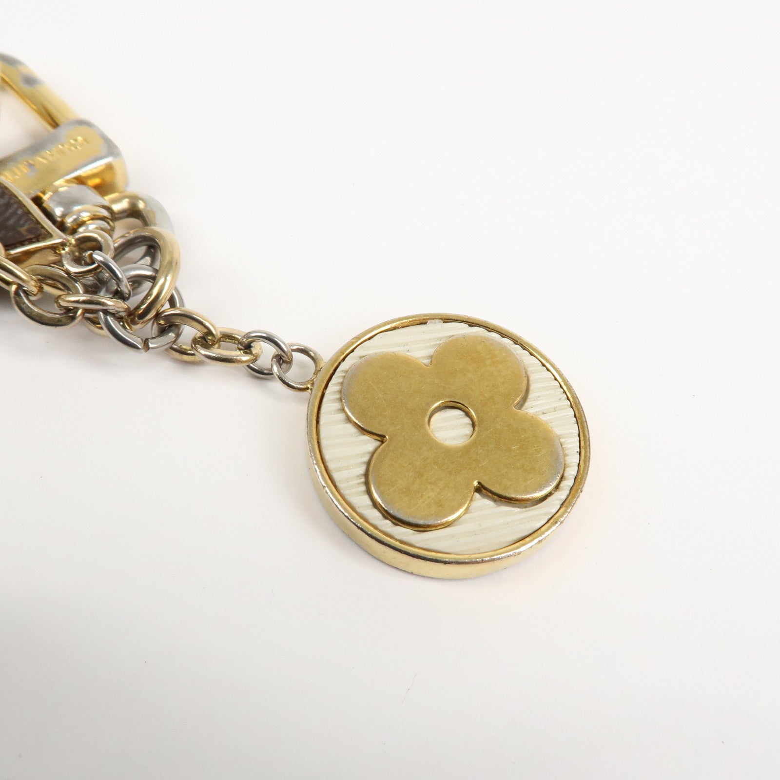 Louis Vuitton Porte Cles Spring Street Bag Charm Gold M69008 Used