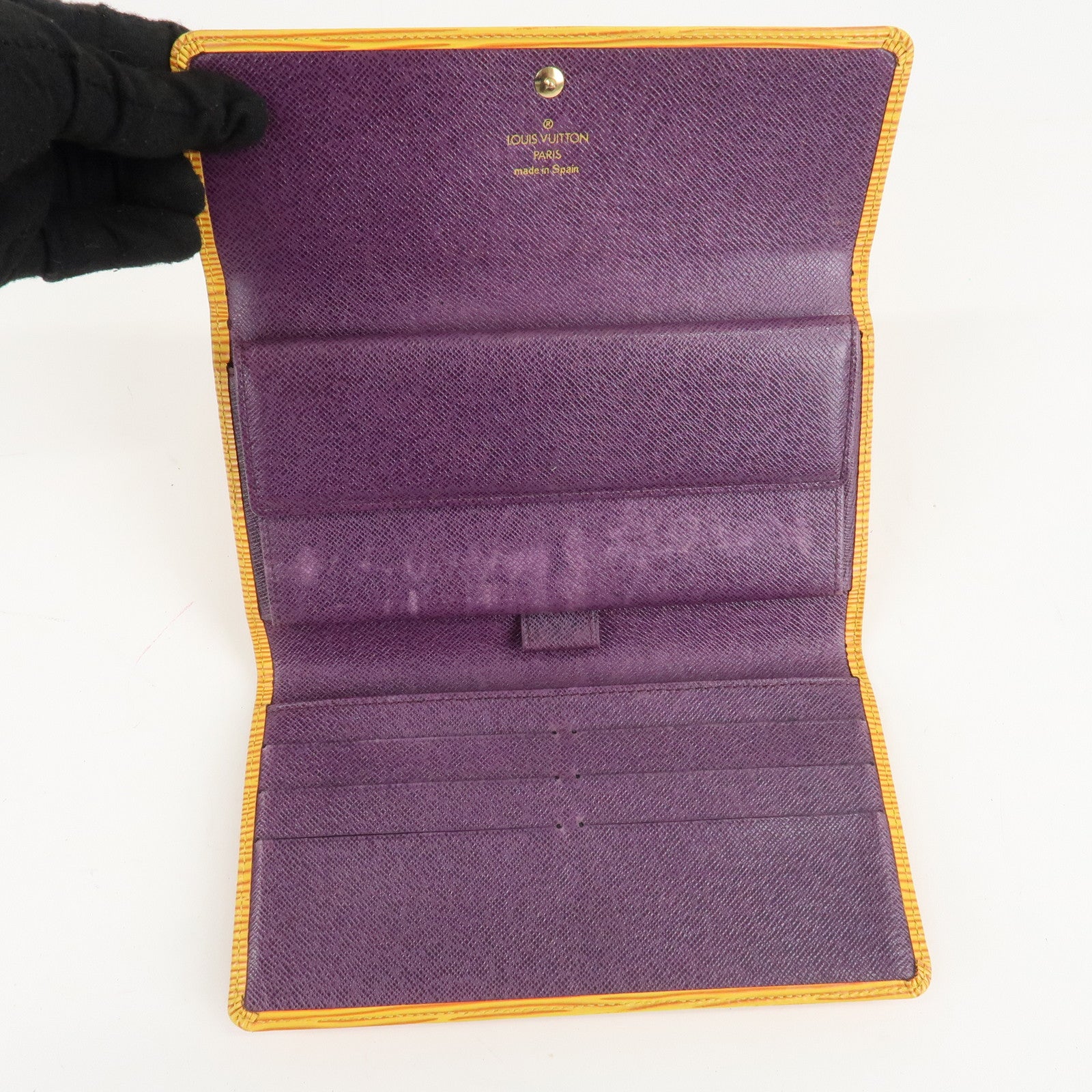 Louis Vuitton Epi Set of 3 Long Wallet M63389 M63579 M63385 Used