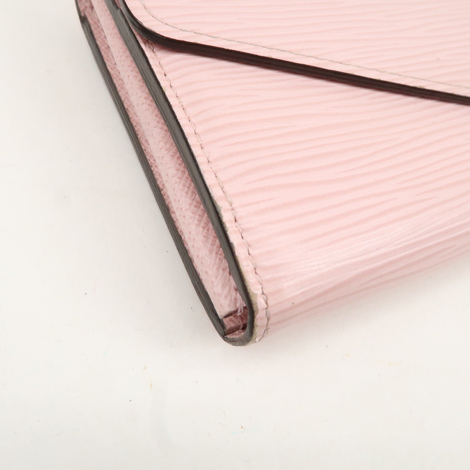 Louis Vuitton Epi Portefeuille Sara Rose Ballerine M61216 Used